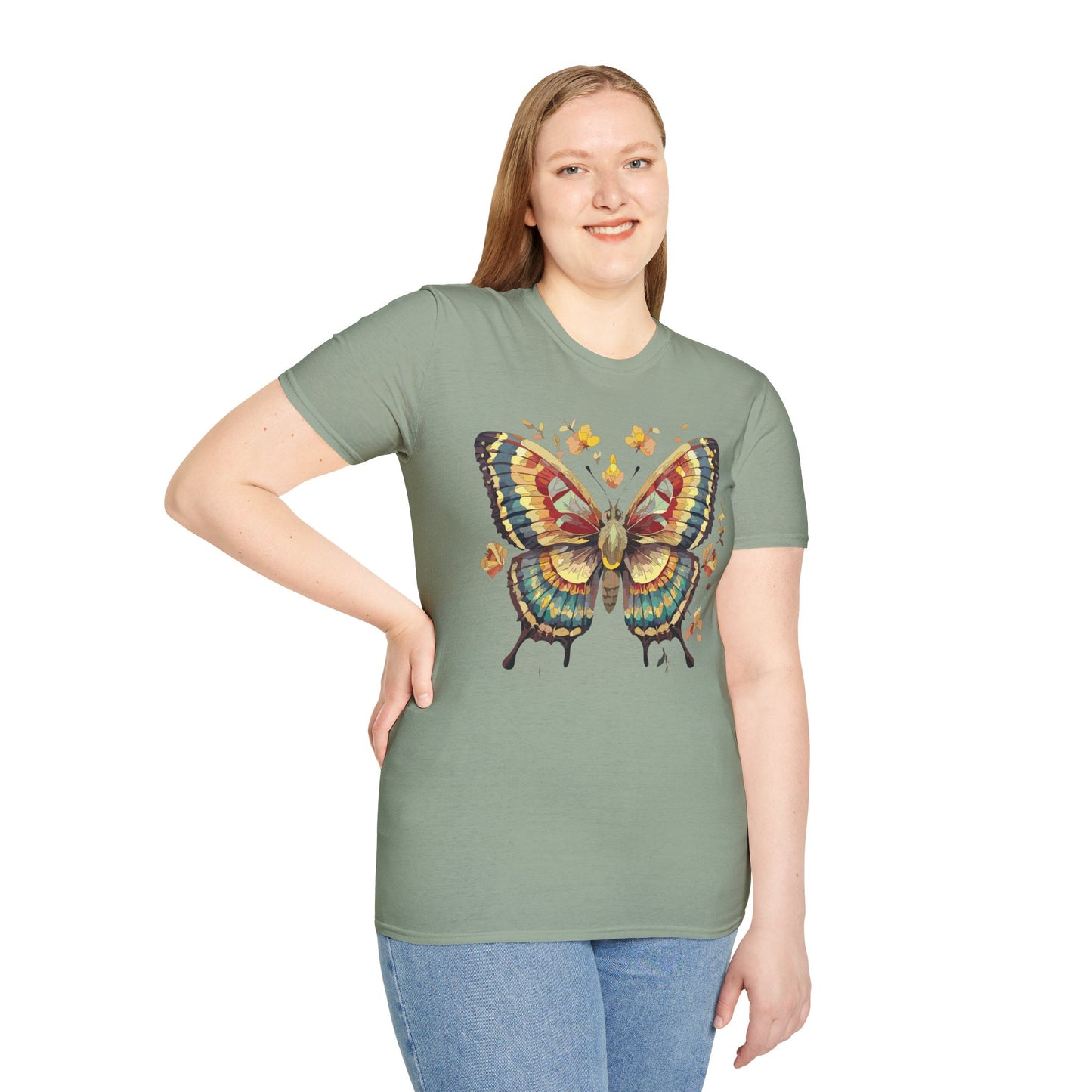 Butterfly Shirt, T Shirt with Butterfly, Monarch Shirt