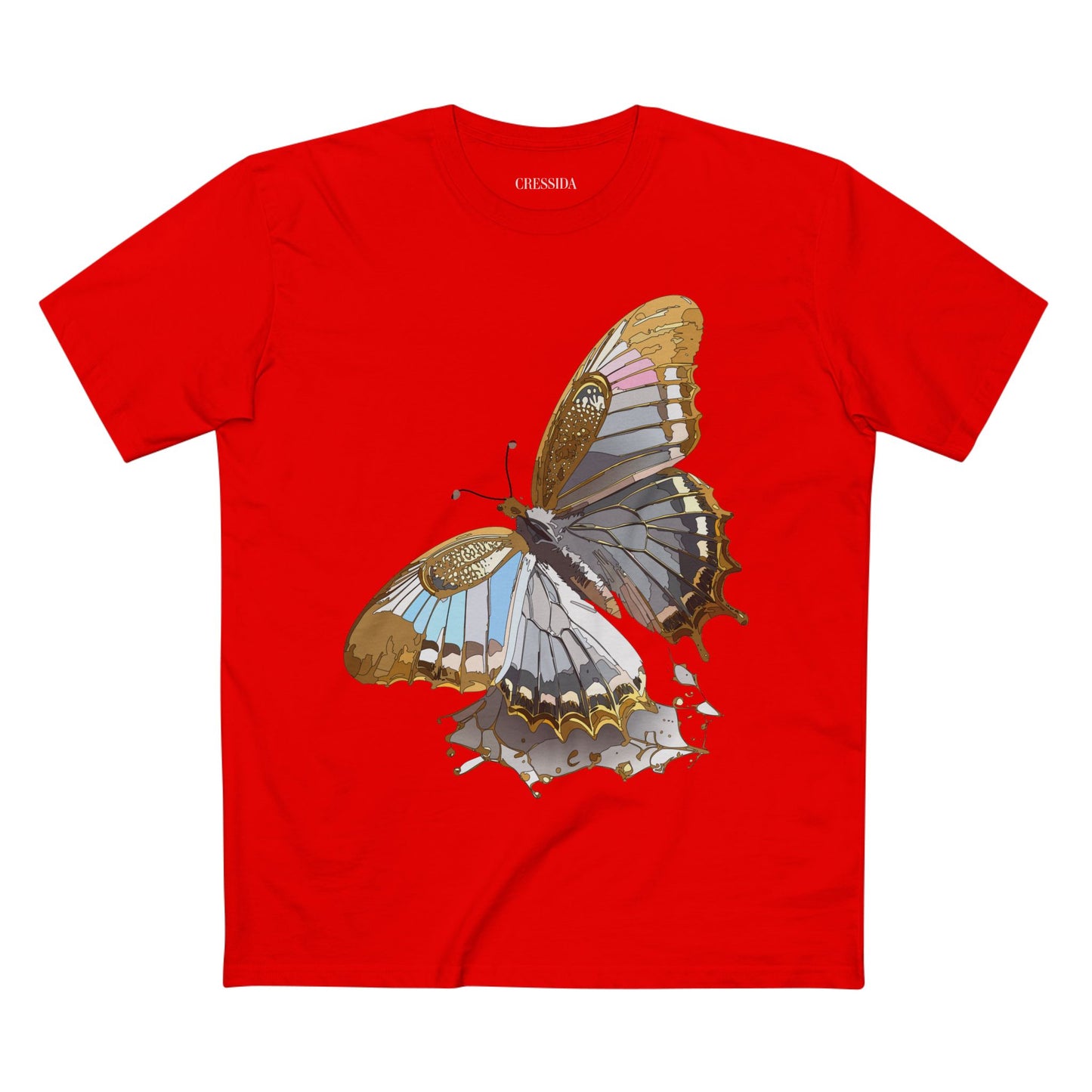 Butterfly shirt, Shirt with Butterfly, Tee Shirt with Antique Butterfly
