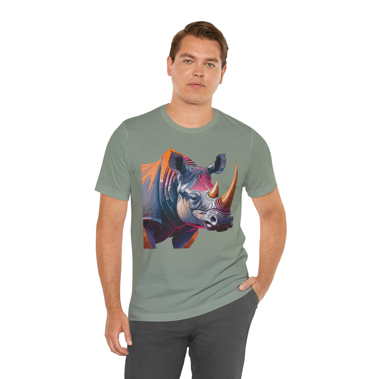 Unisex Animal Shirt, Tee Shirt with Animals, Art Design Tee Shirt, Wild Animals Shirt