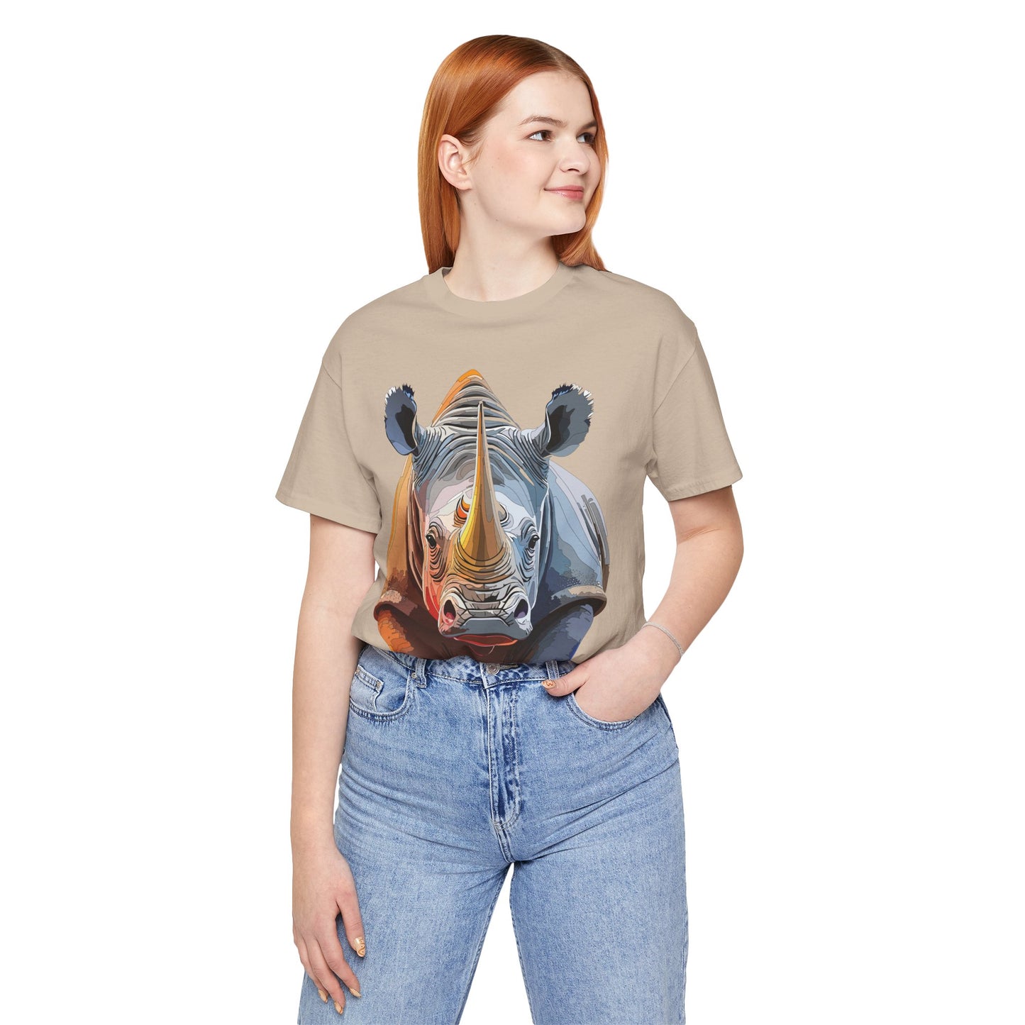 Unisex Animal Shirt, Tee Shirt with Animals, Art Design Tee Shirt, Wild Animals Shirt