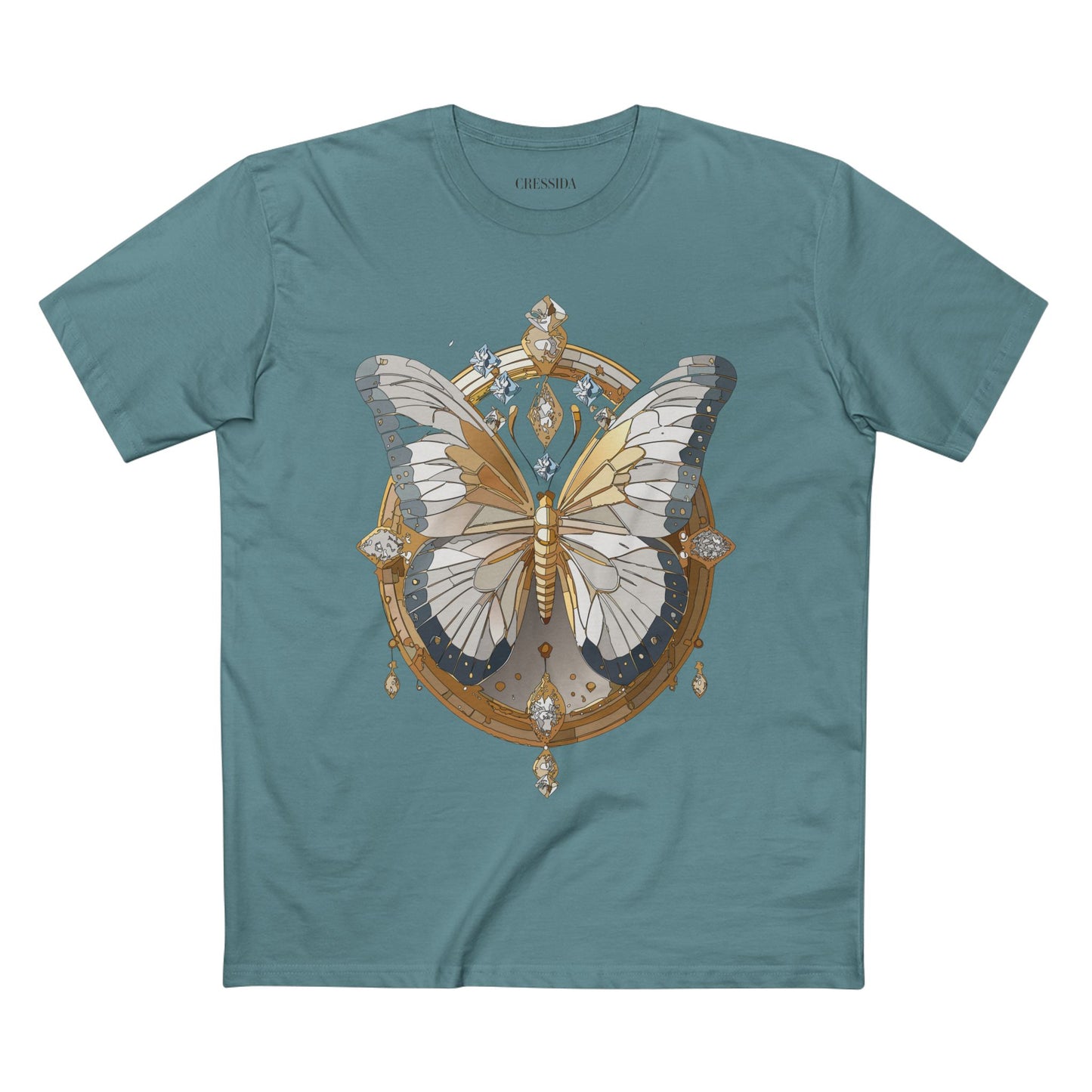 Butterfly shirt, Shirt with Butterfly, Tee Shirt with Antique Butterfly