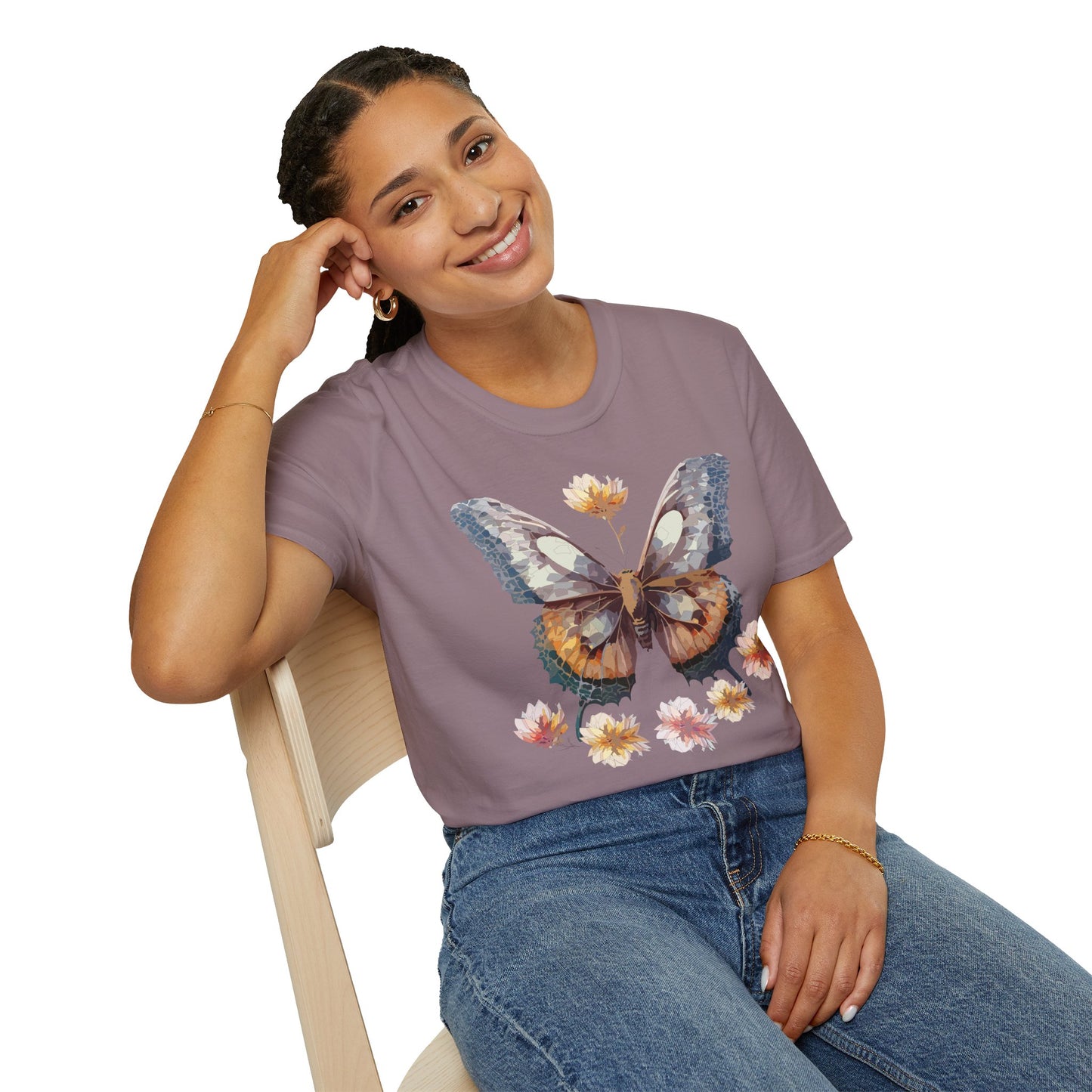 Butterfly Shirt, T Shirt with Butterfly, Monarch Shirt