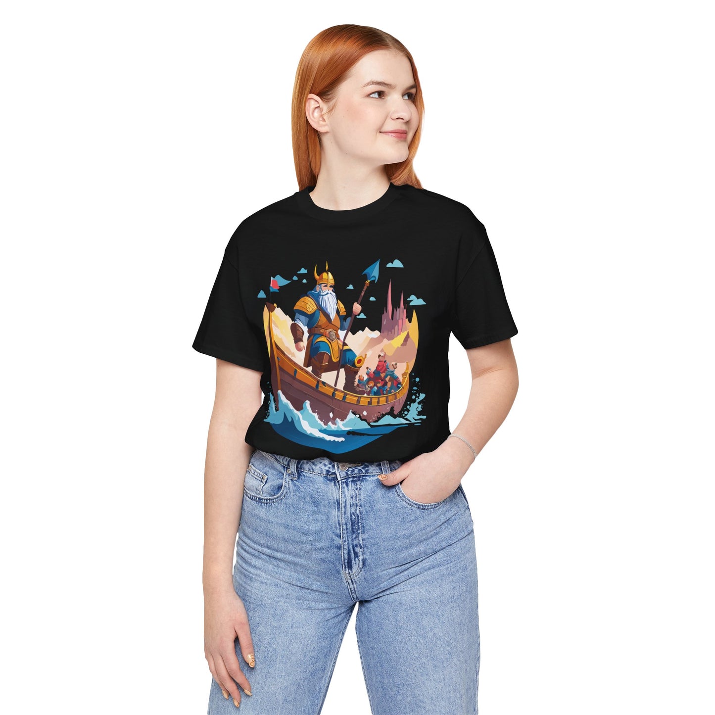 Unisex Viking Shirt, Nordic Shirt, Tee Shirt with Vikings
