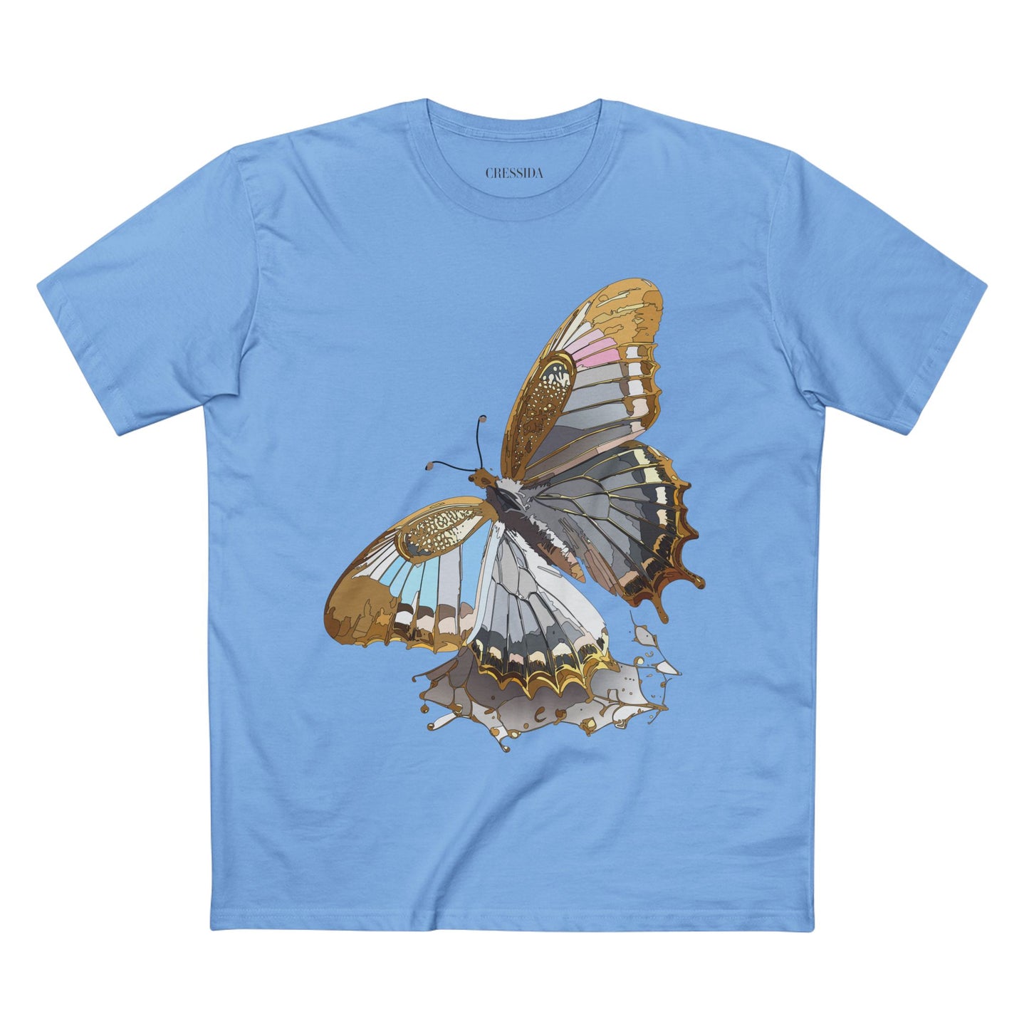 Butterfly shirt, Shirt with Butterfly, Tee Shirt with Antique Butterfly