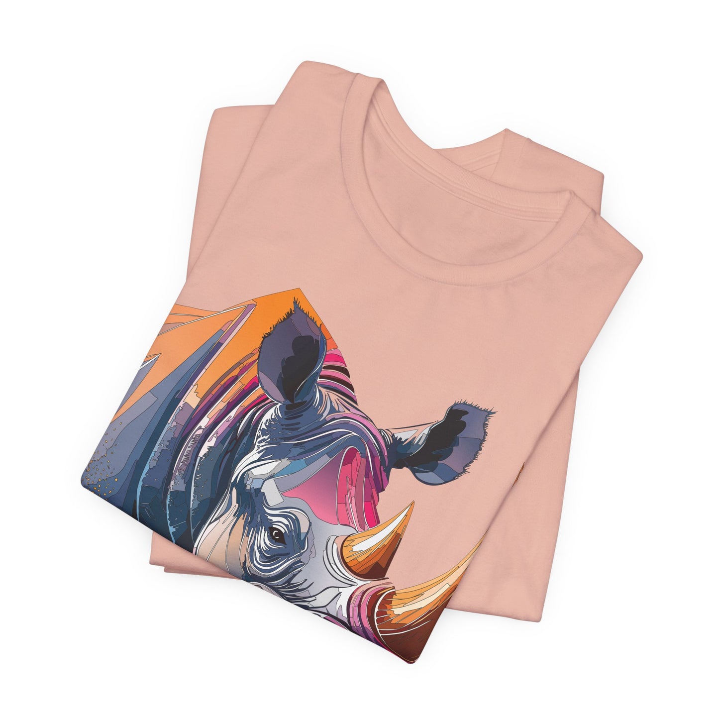Unisex Animal Shirt, Tee Shirt with Animals, Art Design Tee Shirt, Wild Animals Shirt