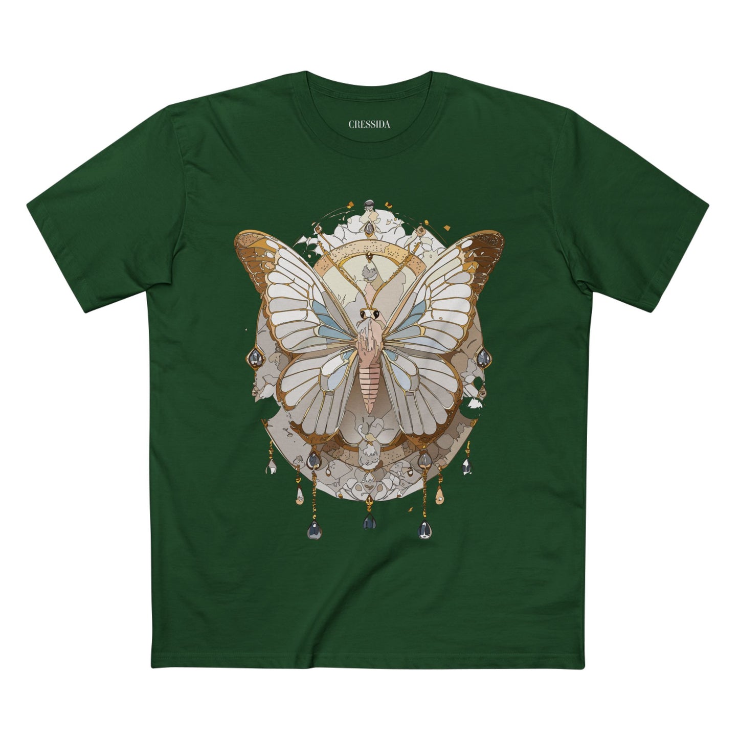 Butterfly shirt, Shirt with Butterfly, Tee Shirt with Antique Butterfly