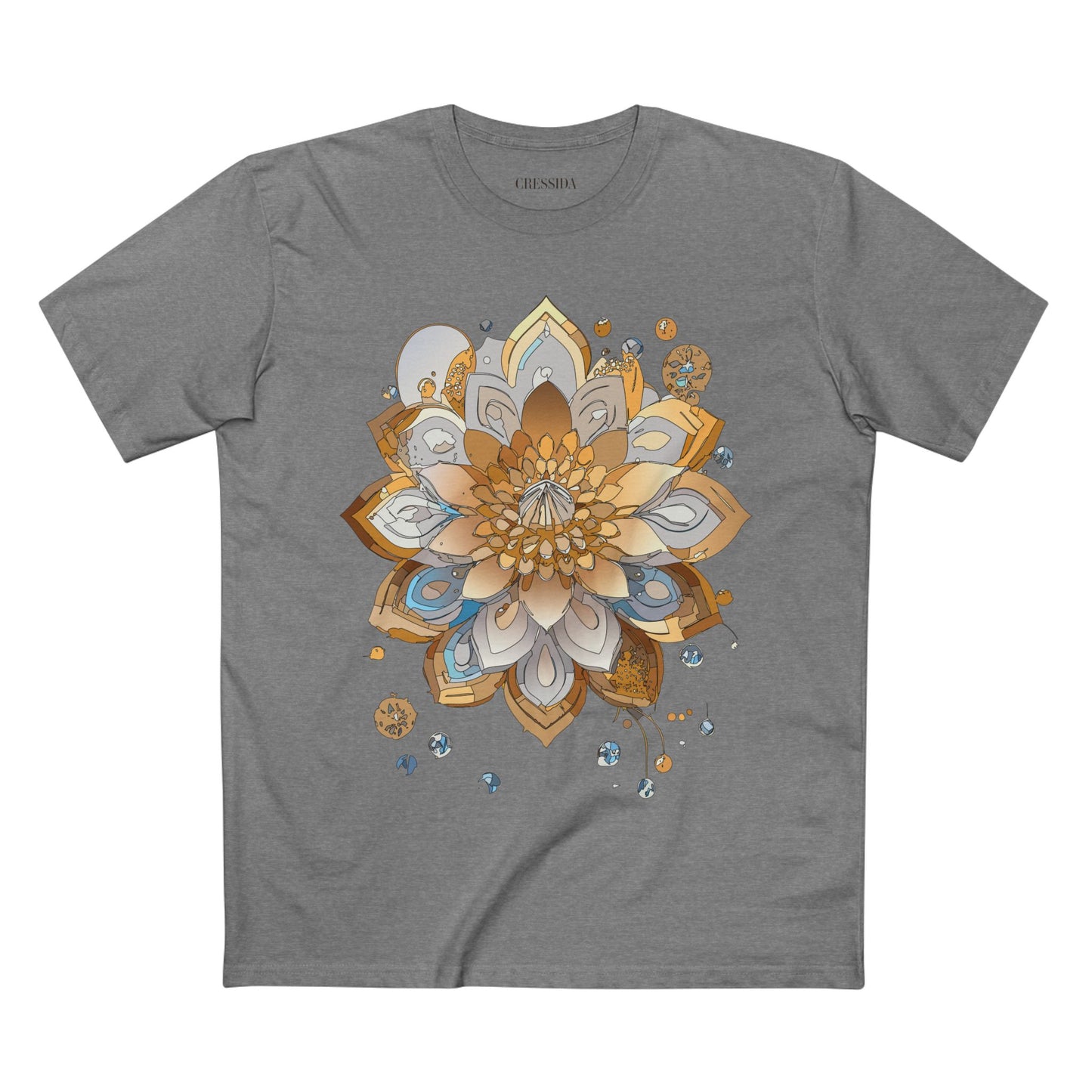 Floral Shirt, Shirt with Flower, Tee Shirt with Antique Flower
