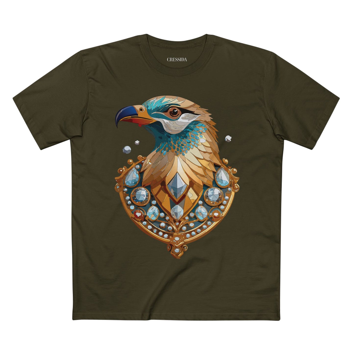 Animal Shirt, Shirt with Animals, Tee Shirt with Antique Animal Medallion