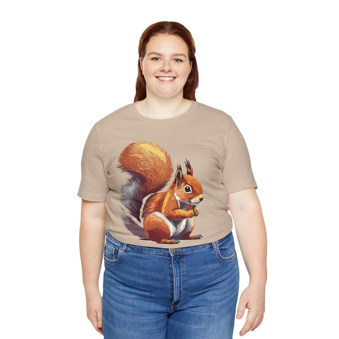 Unisex Animal Shirt, Tee Shirt with Animals, Art Design Tee Shirt, Wild Animals Shirt