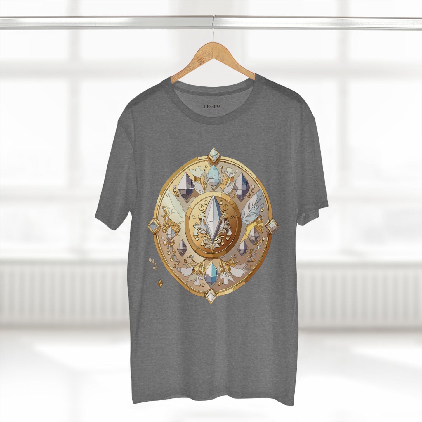 Medallion Shirt, Shirt with Medallion, Tee Shirt with Medal