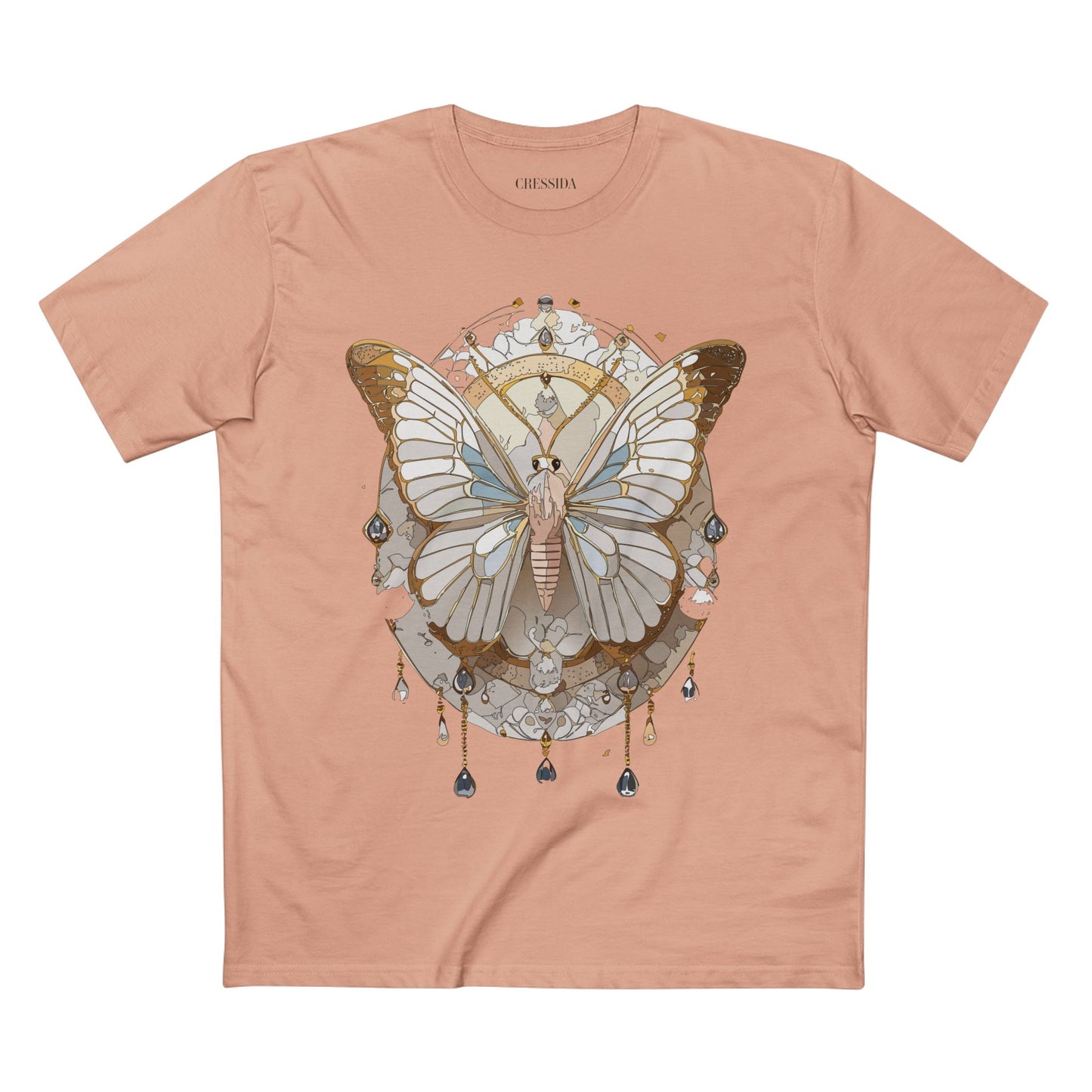 Butterfly shirt, Shirt with Butterfly, Tee Shirt with Antique Butterfly