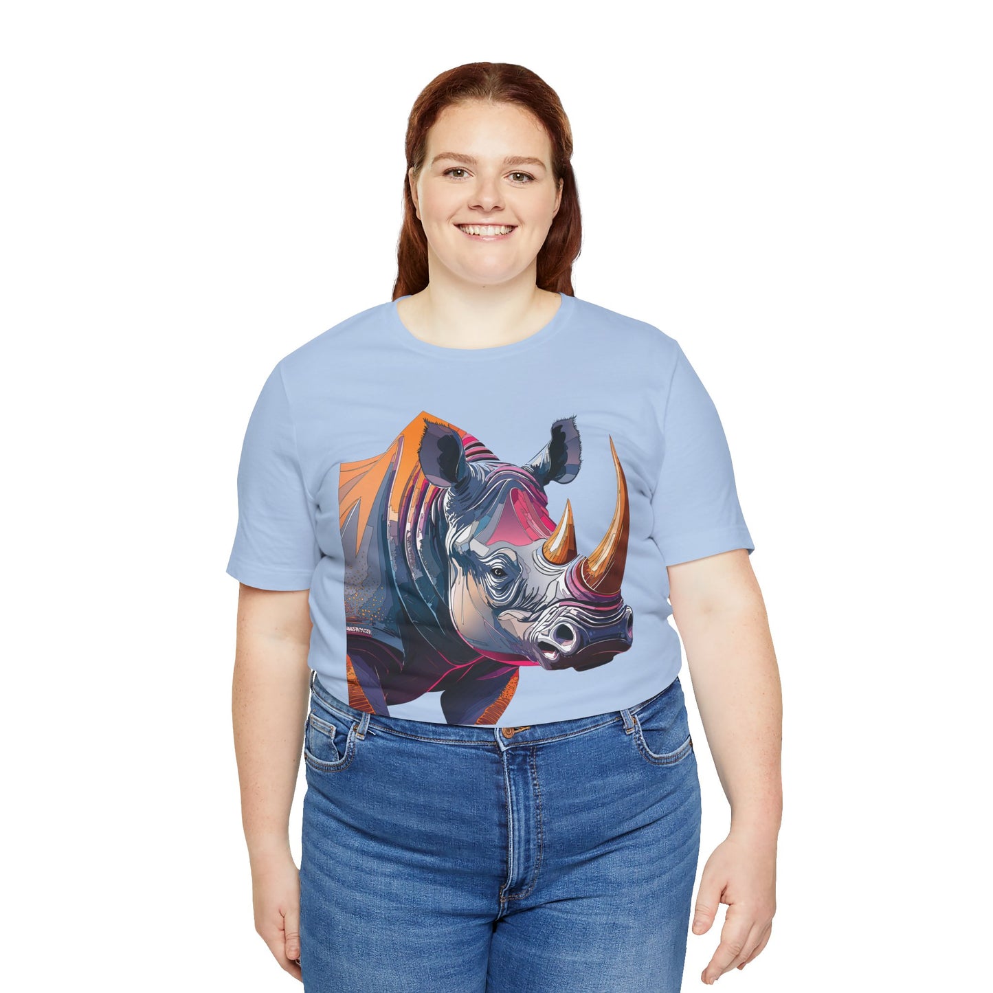 Unisex Animal Shirt, Tee Shirt with Animals, Art Design Tee Shirt, Wild Animals Shirt