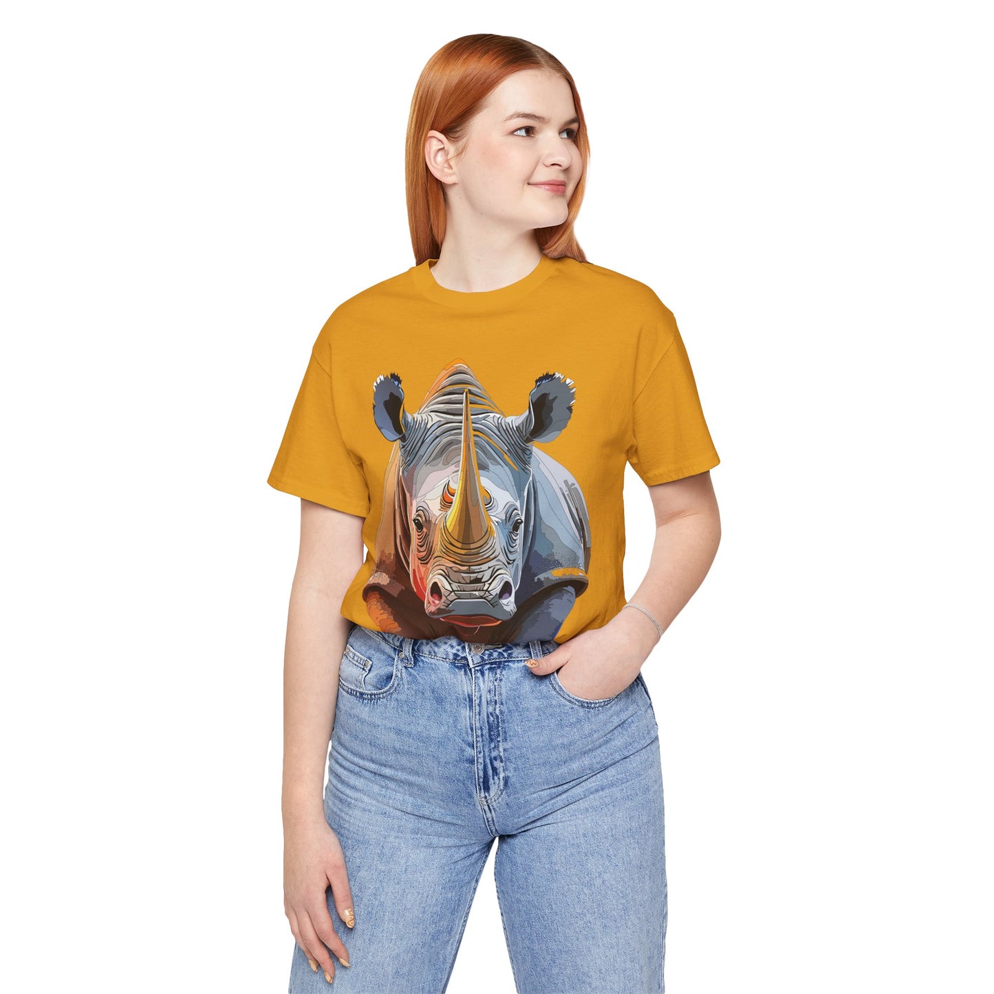 Unisex Animal Shirt, Tee Shirt with Animals, Art Design Tee Shirt, Wild Animals Shirt