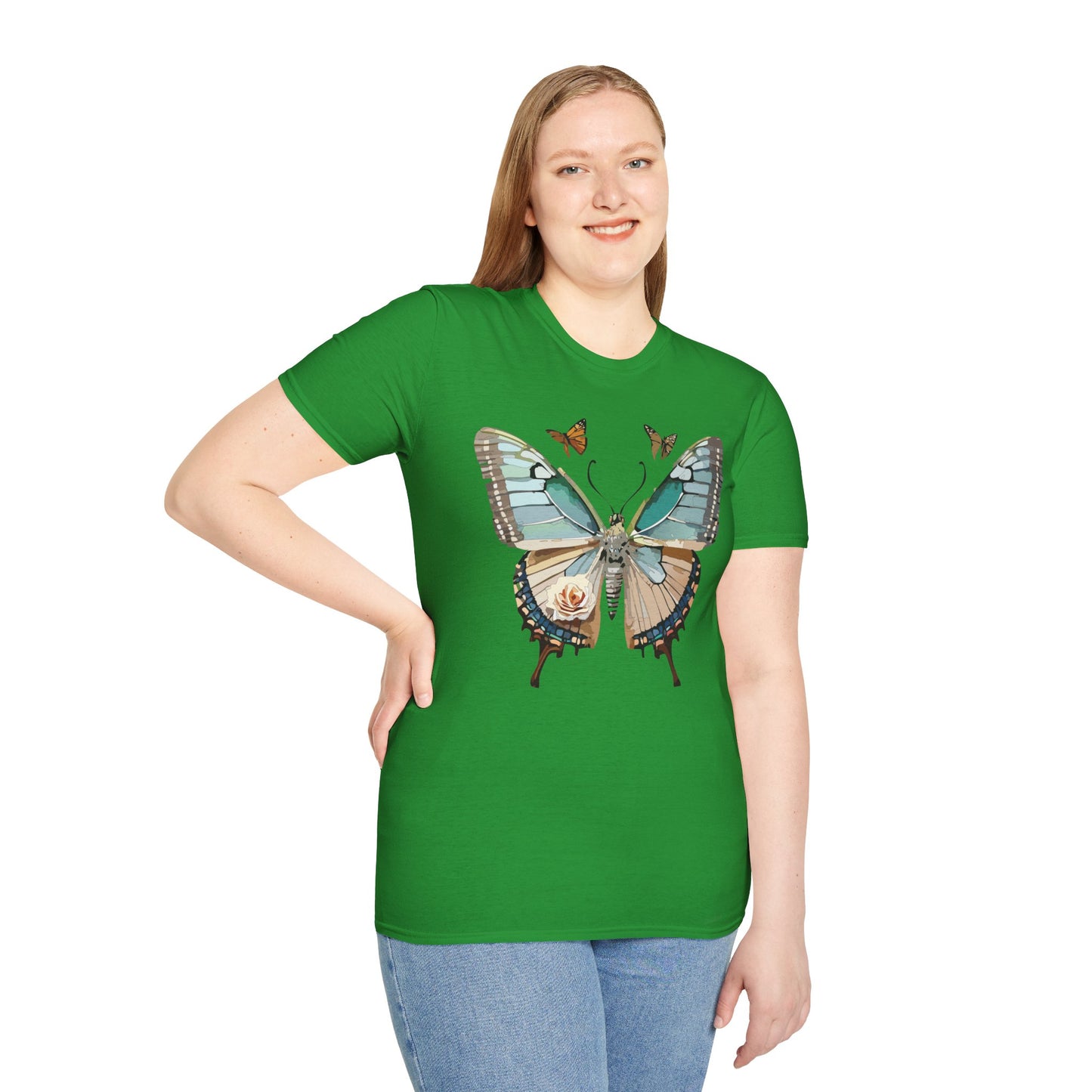 Butterfly Shirt, T Shirt with Butterfly, Monarch Shirt