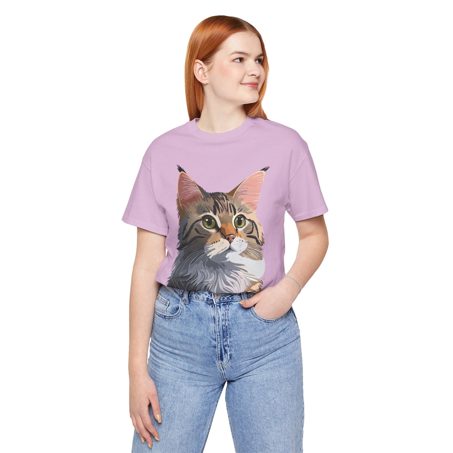 Unisex Animal Shirt, Tee Shirt with Animals, Art Design Tee Shirt, Wild Animals Shirt