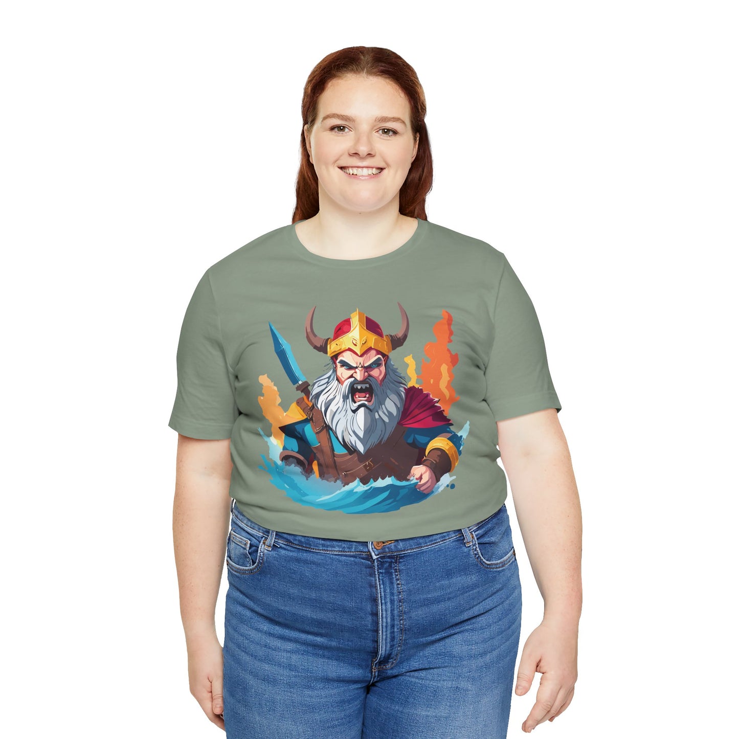 Unisex Viking Shirt, Nordic Shirt, Tee Shirt with Vikings