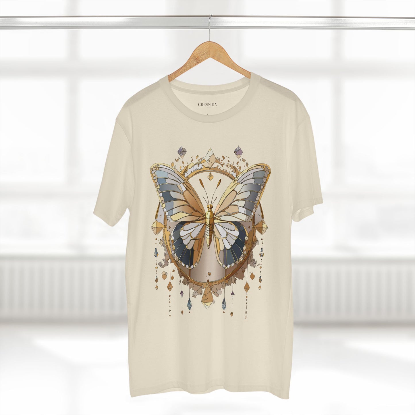 Butterfly shirt, Shirt with Butterfly, Tee Shirt with Antique Butterfly