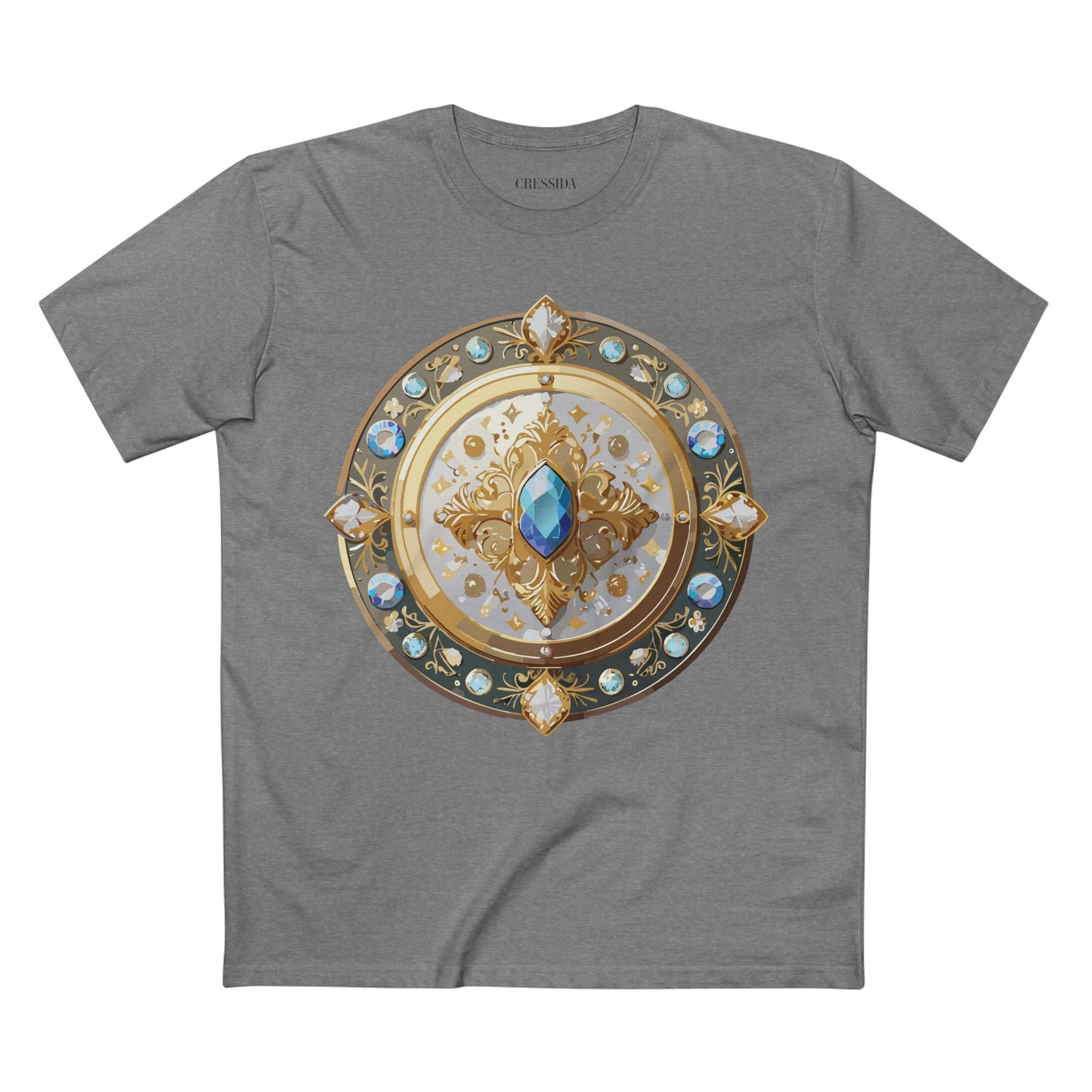 Medallion Shirt, Shirt with Medallion, Tee Shirt with Medal