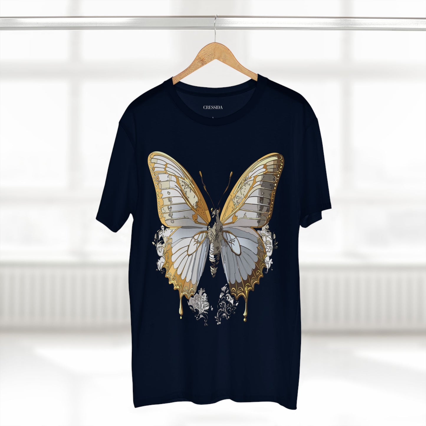 Butterfly shirt, Shirt with Butterfly, Tee Shirt with Antique Butterfly
