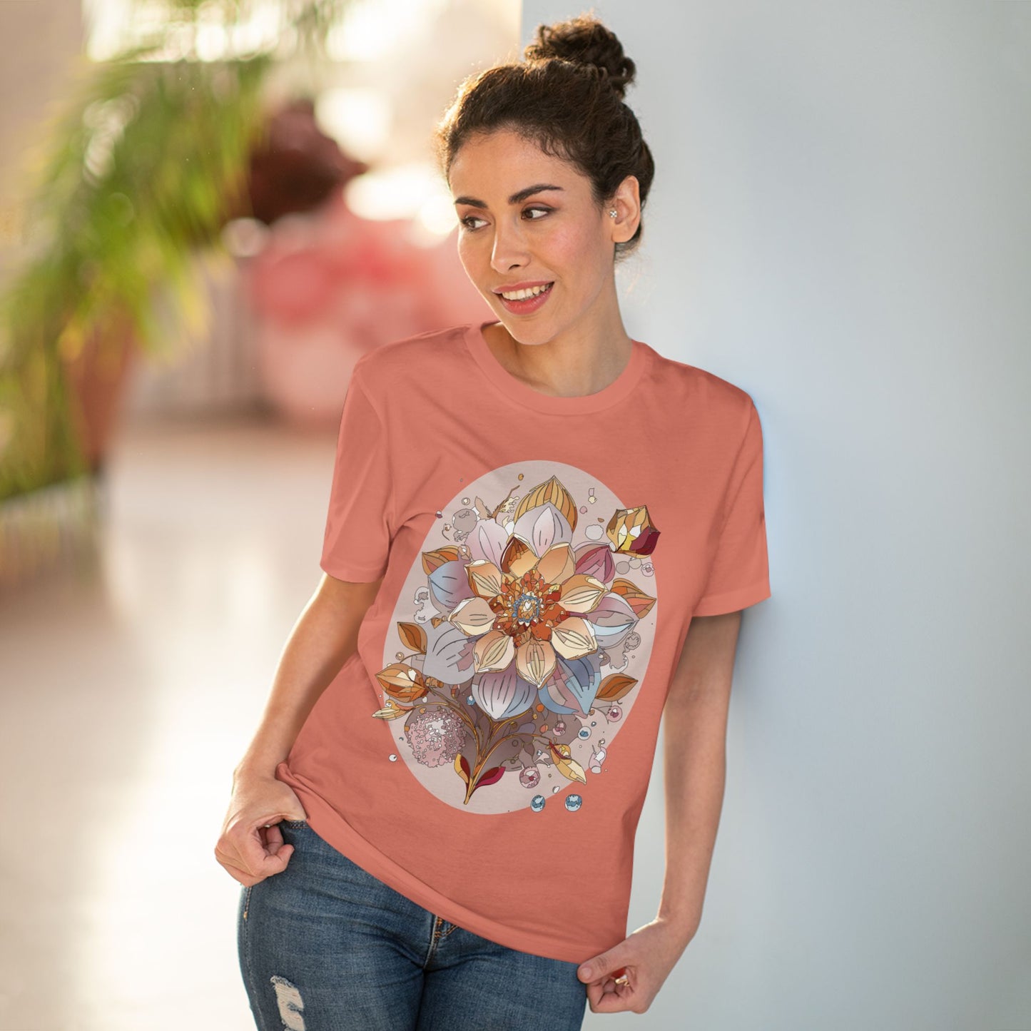 Floral Shirt, Flower Shirt - CRESSIDA