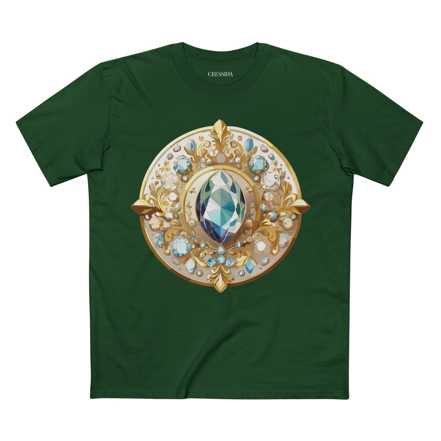 Medallion Shirt, Shirt with Medallion, Tee Shirt with Medal