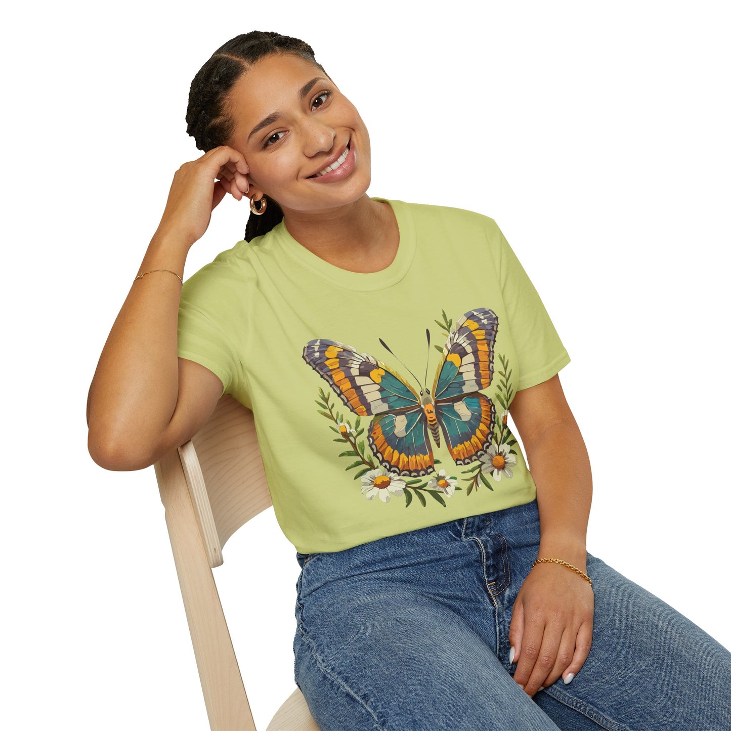 Butterfly Shirt, T Shirt with Butterfly, Monarch Shirt