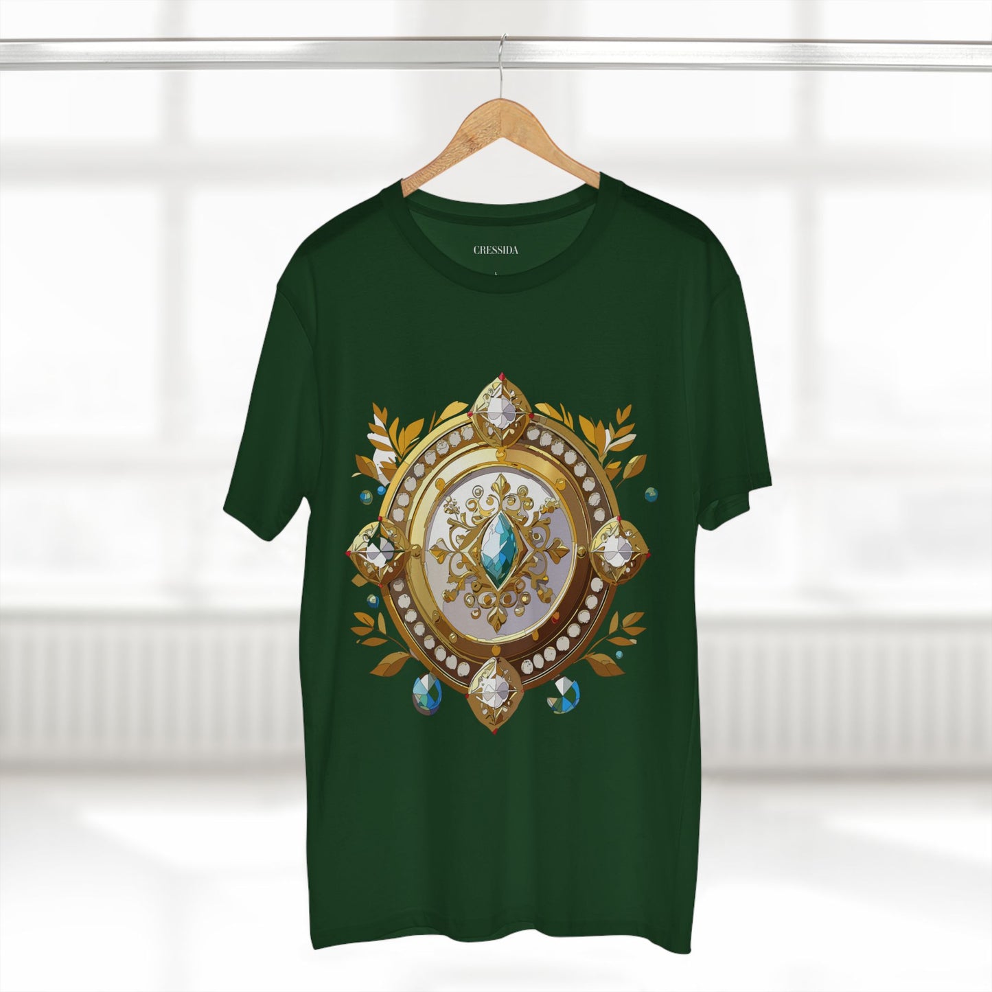 Medallion Shirt, Shirt with Medallion, Tee Shirt with Medal