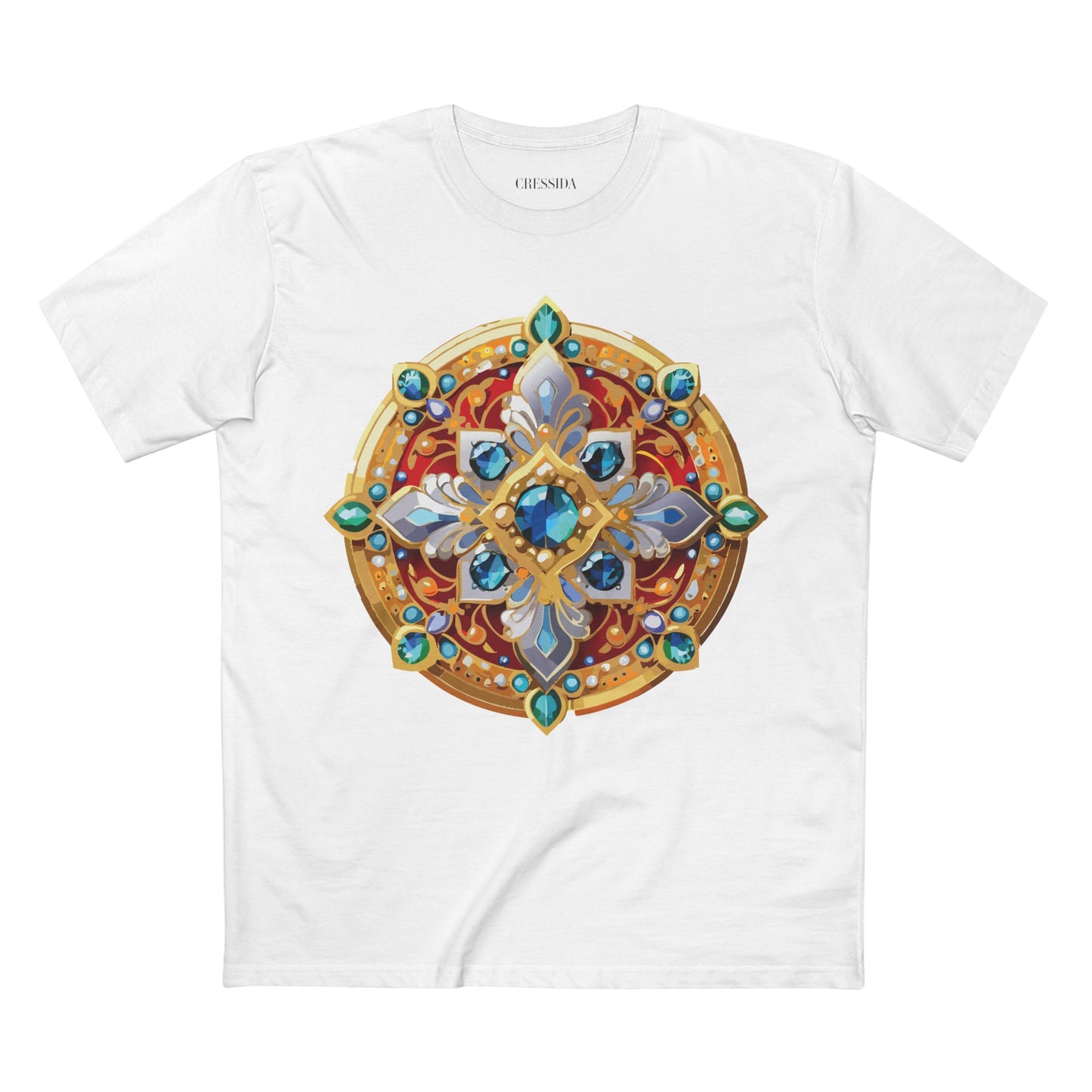Medallion Shirt, Shirt with Medallion, Tee Shirt with Medal
