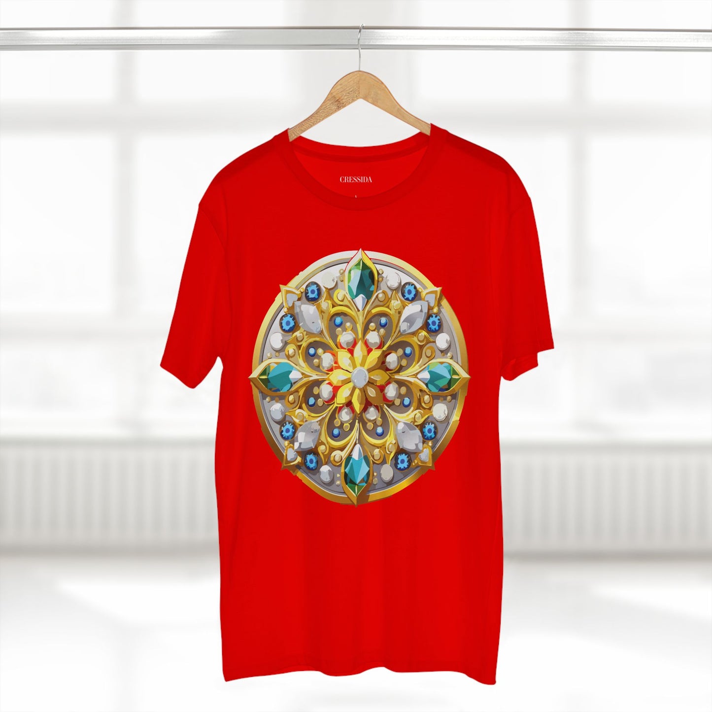 Medallion Shirt, Shirt with Medallion, Tee Shirt with Medal