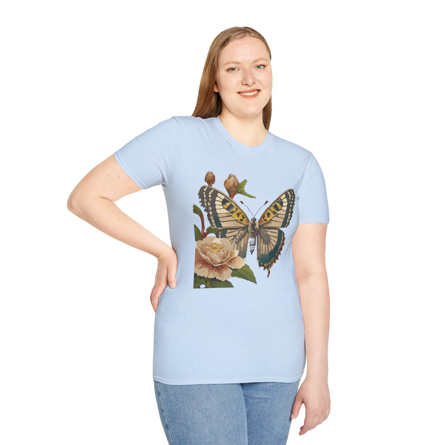Butterfly Shirt, T Shirt with Butterfly, Monarch Shirt