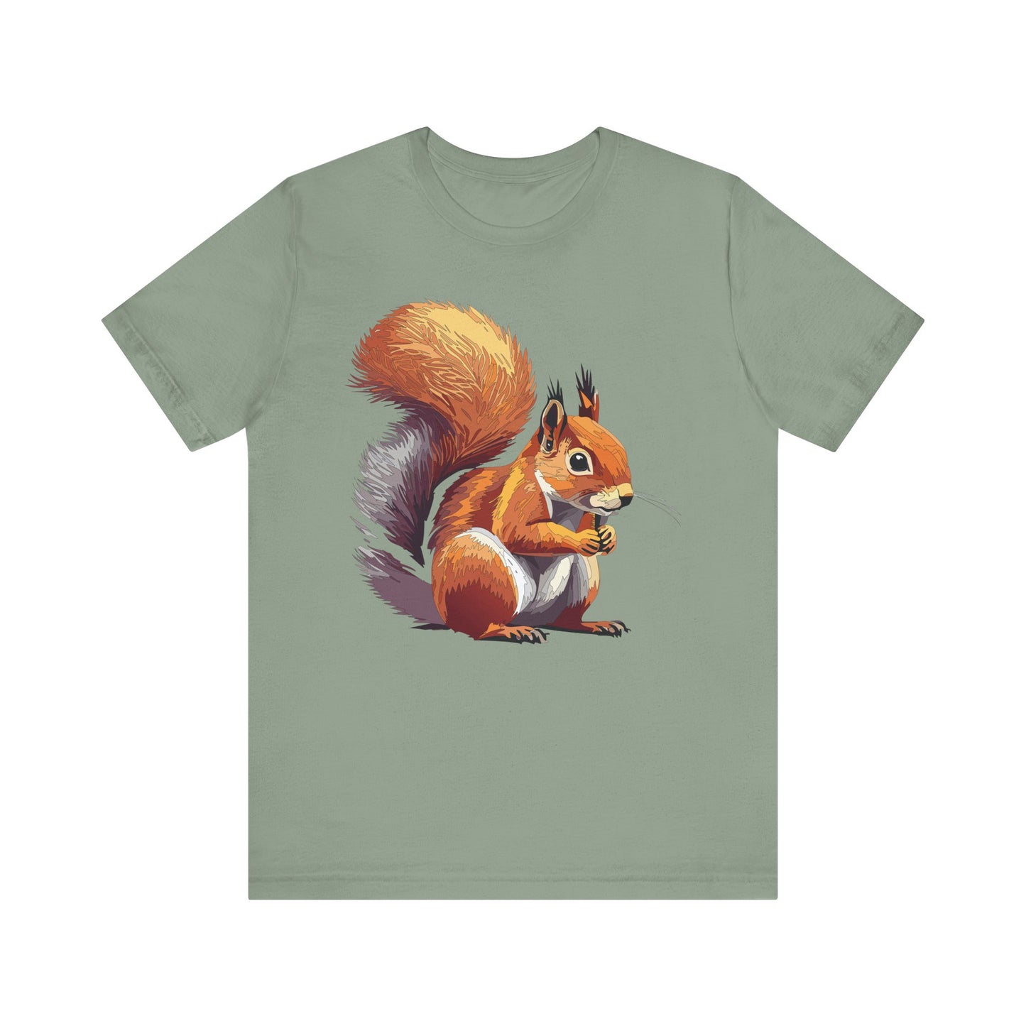 Unisex Animal Shirt, Tee Shirt with Animals, Art Design Tee Shirt, Wild Animals Shirt