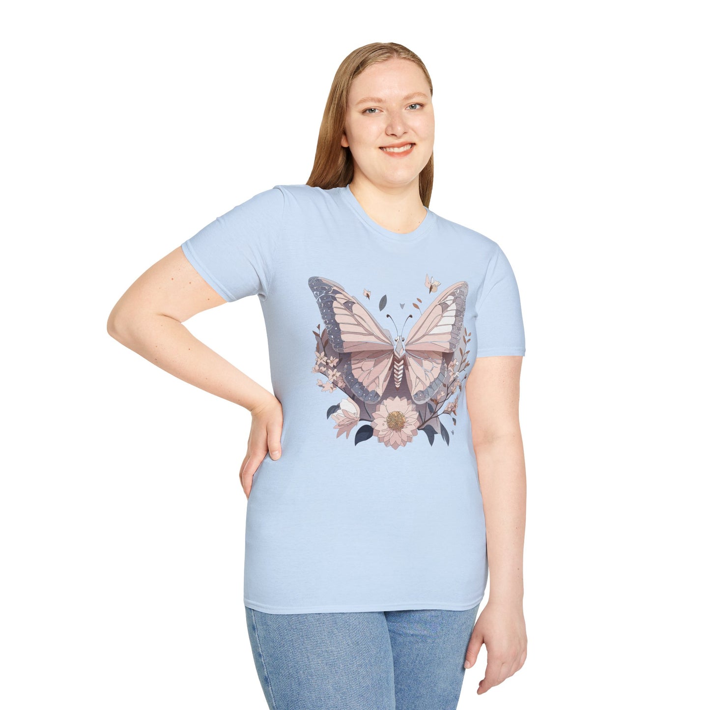 Butterfly Shirt, T Shirt with Butterfly, Monarch Shirt