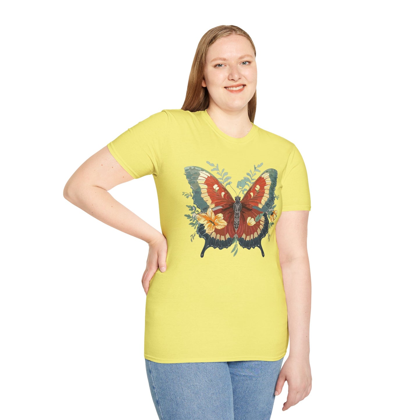 Butterfly Shirt, T Shirt with Butterfly, Monarch Shirt