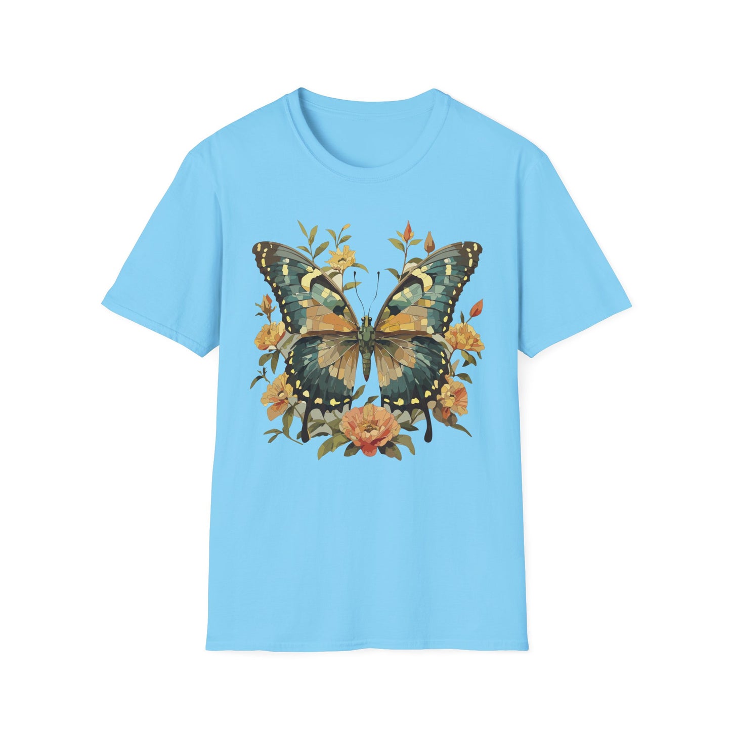 Butterfly Shirt, T Shirt with Butterfly, Monarch Shirt