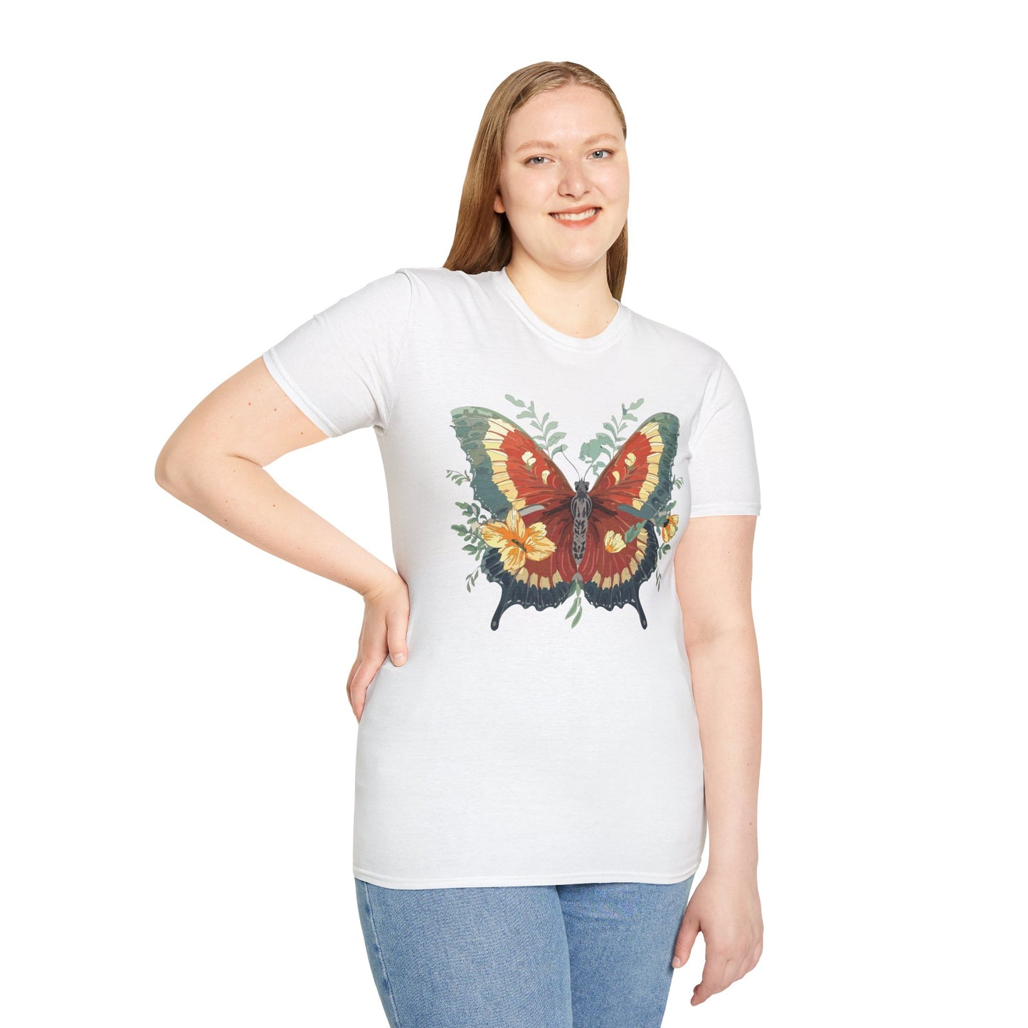 Butterfly Shirt, T Shirt with Butterfly, Monarch Shirt