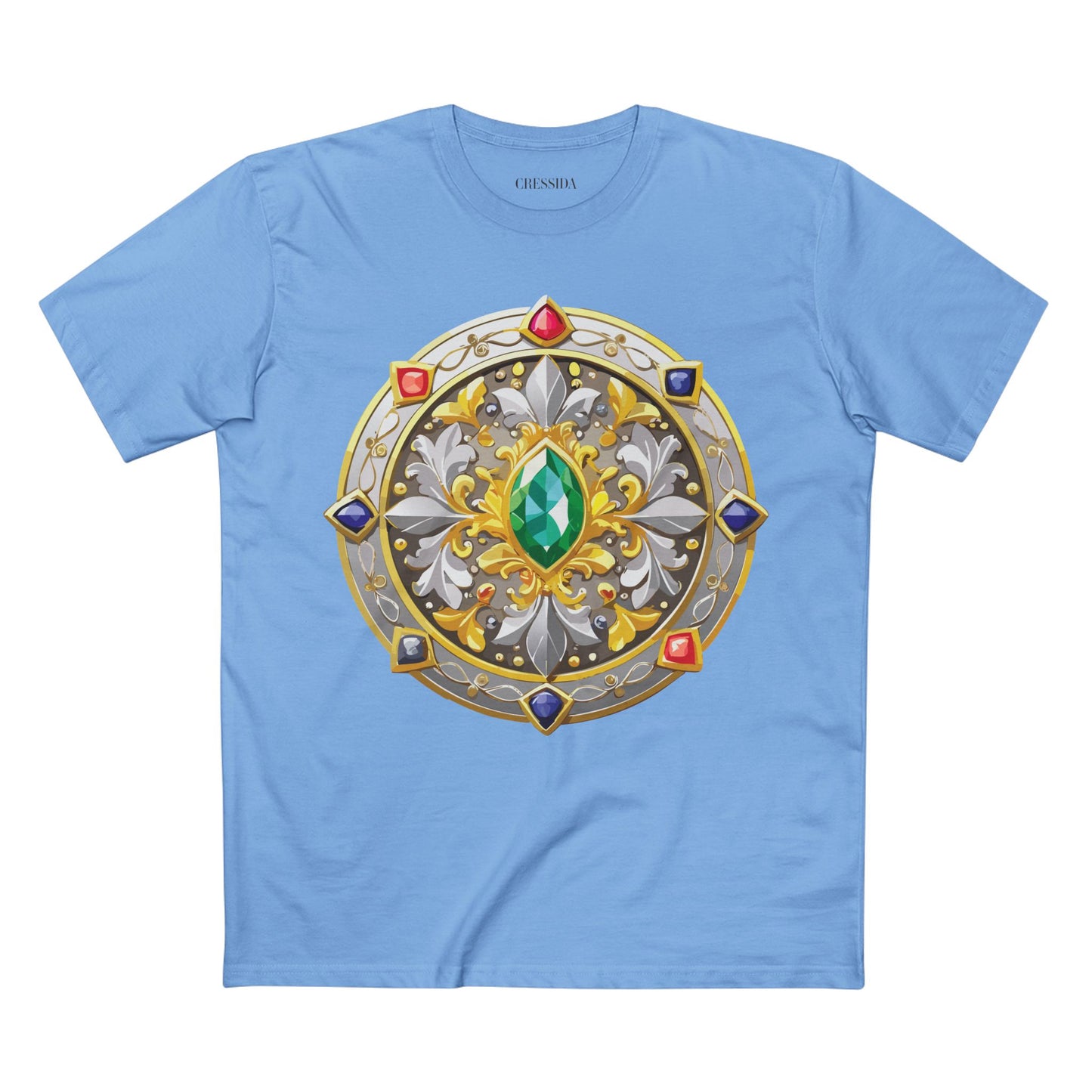 Medallion Shirt, Shirt with Medallion, Tee Shirt with Medal