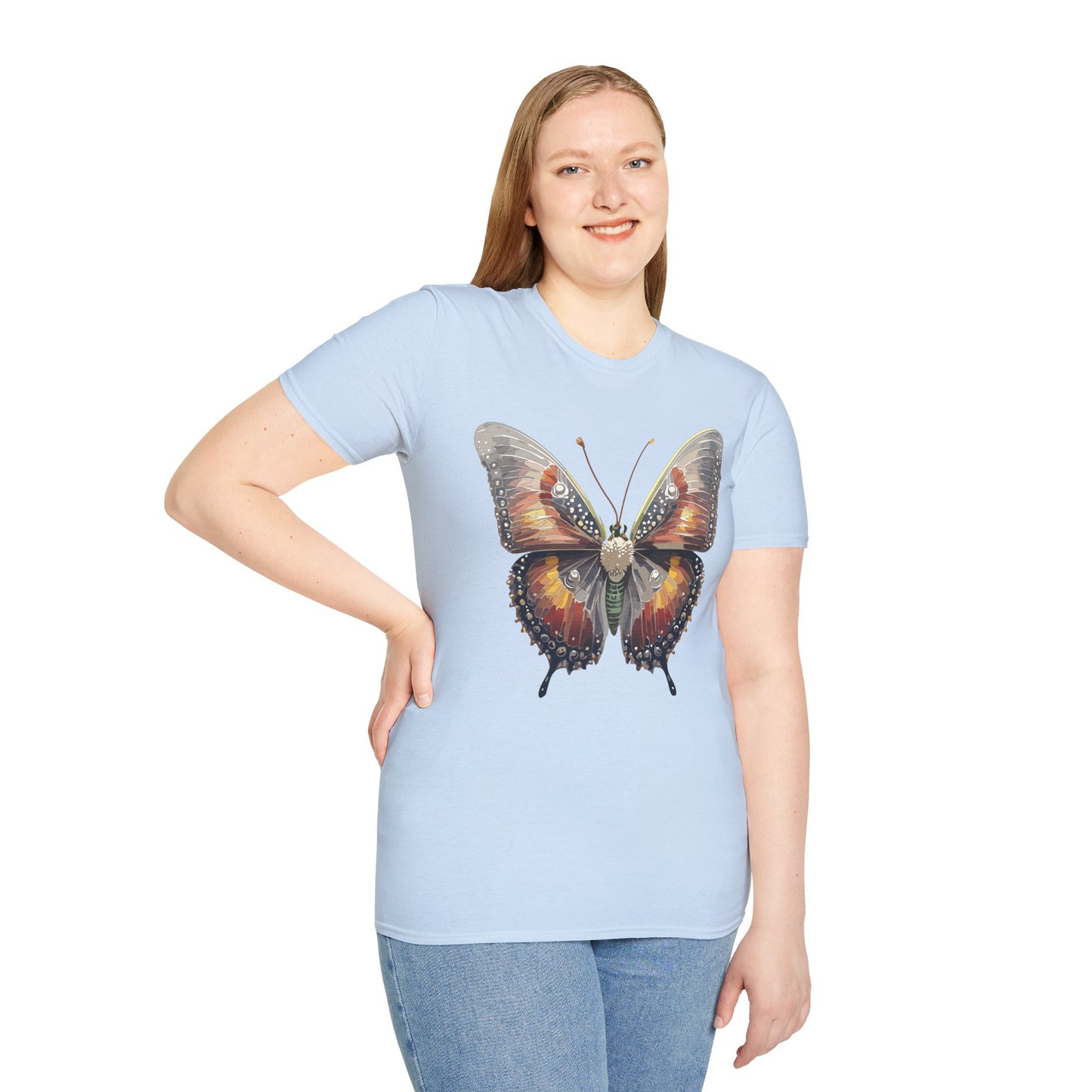Butterfly Shirt, T Shirt with Butterfly, Monarch Shirt