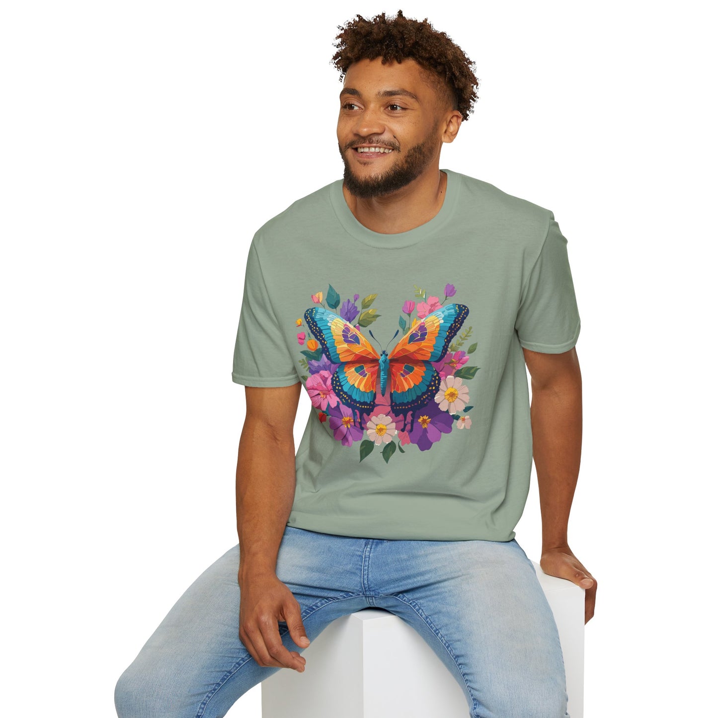 Butterfly Shirt, T Shirt with Butterfly, Monarch Shirt