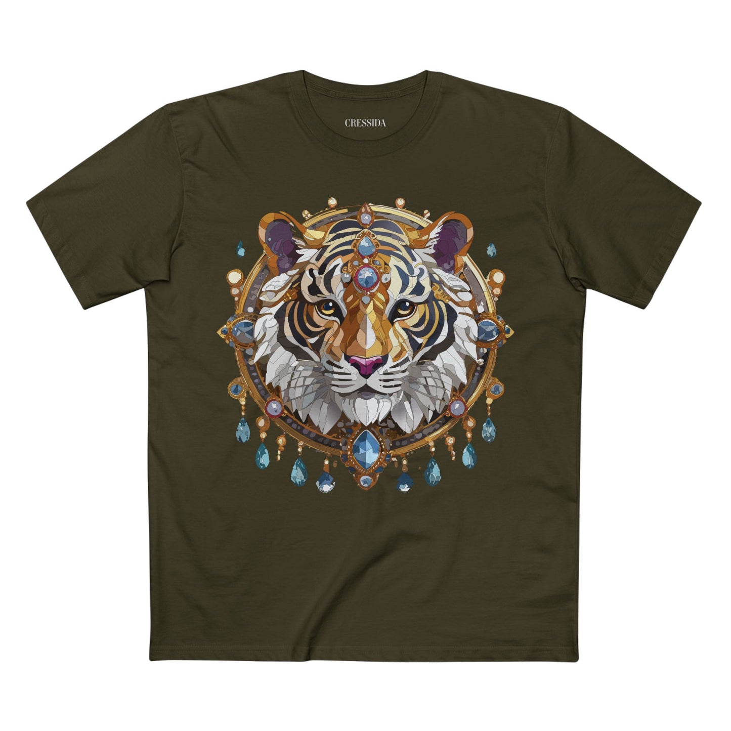 Animal Shirt, Shirt with Animals, Tee Shirt with Antique Animal Medallion
