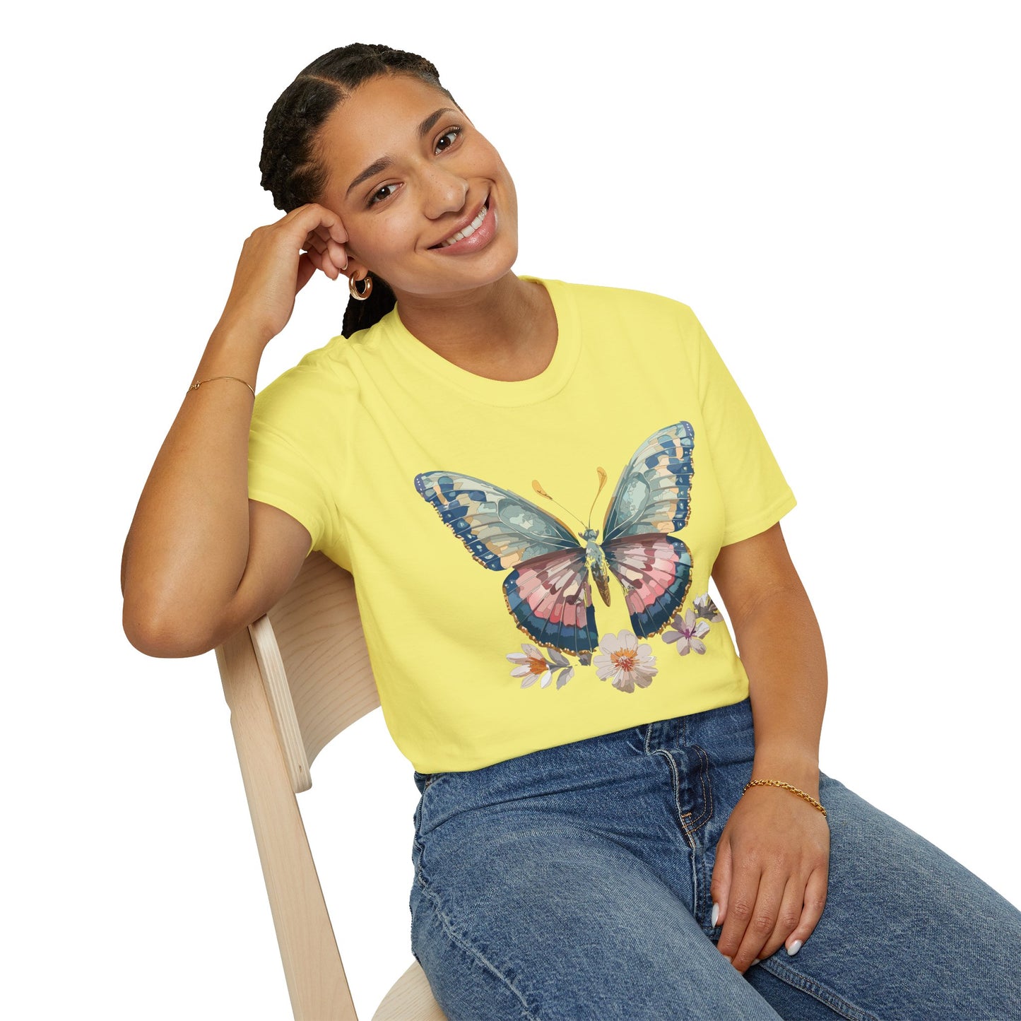 Butterfly Shirt, T Shirt with Butterfly, Monarch Shirt