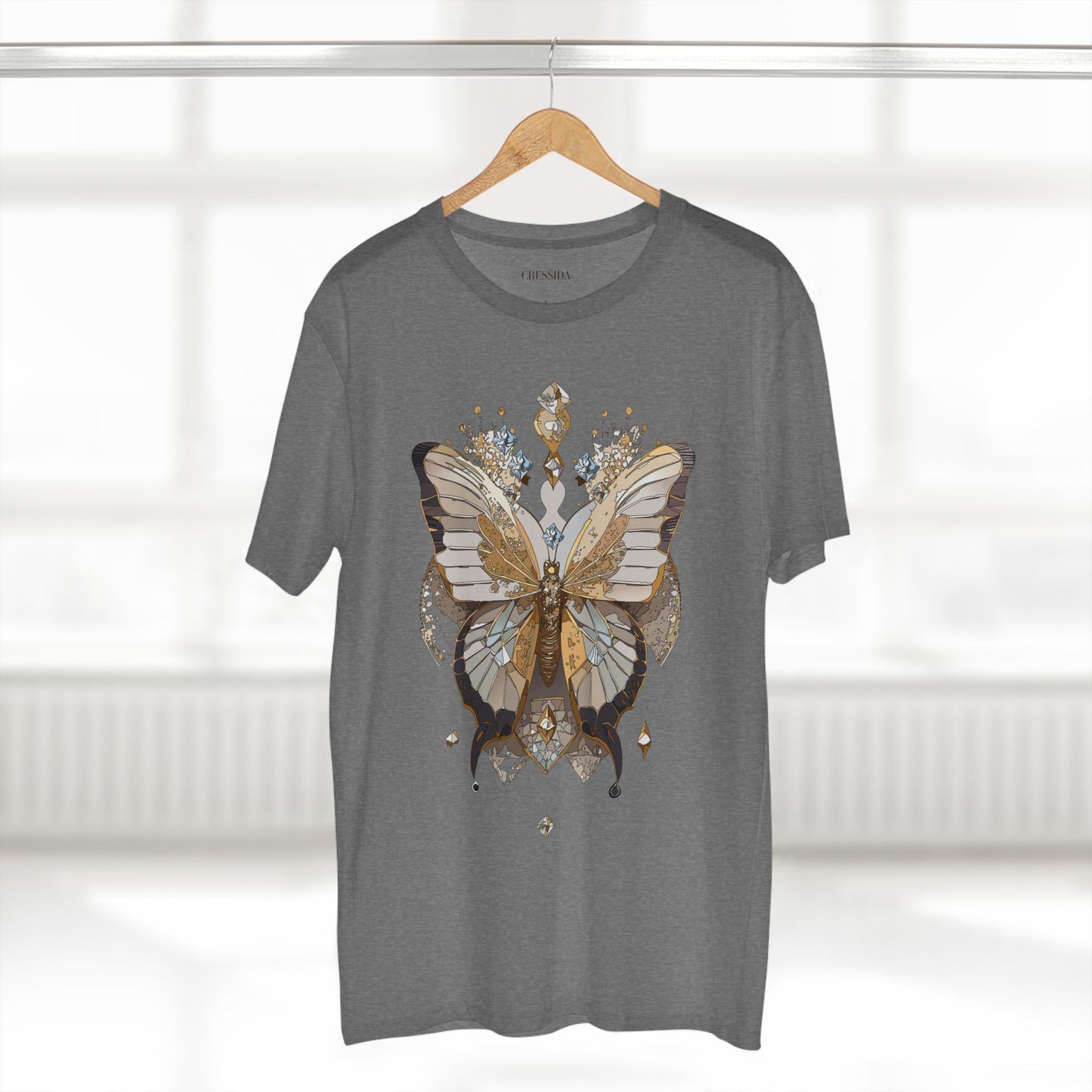 Butterfly shirt, Shirt with Butterfly, Tee Shirt with Antique Butterfly