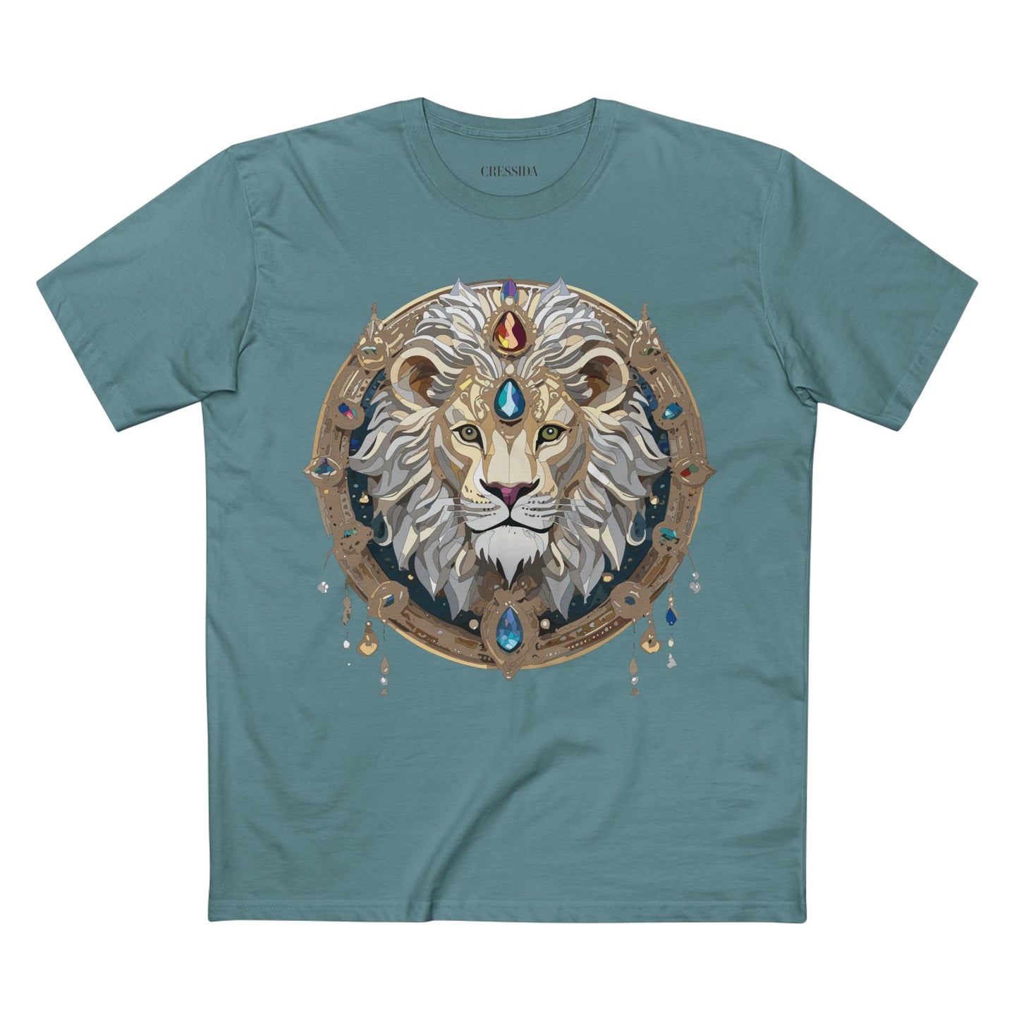 Animal Shirt, Shirt with Animals, Tee Shirt with Antique Animal Medallion