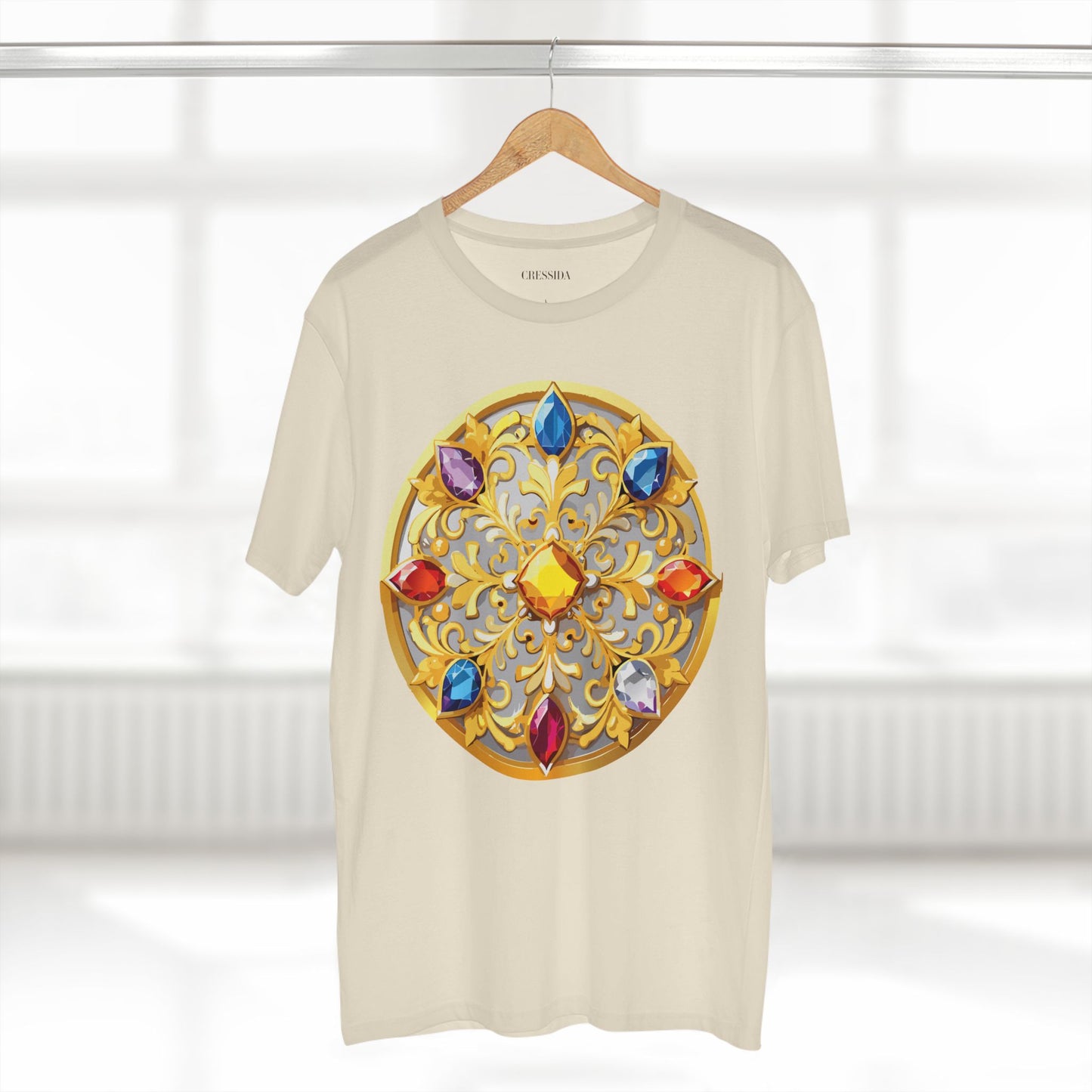 Medallion Shirt, Shirt with Medallion, Tee Shirt with Medal