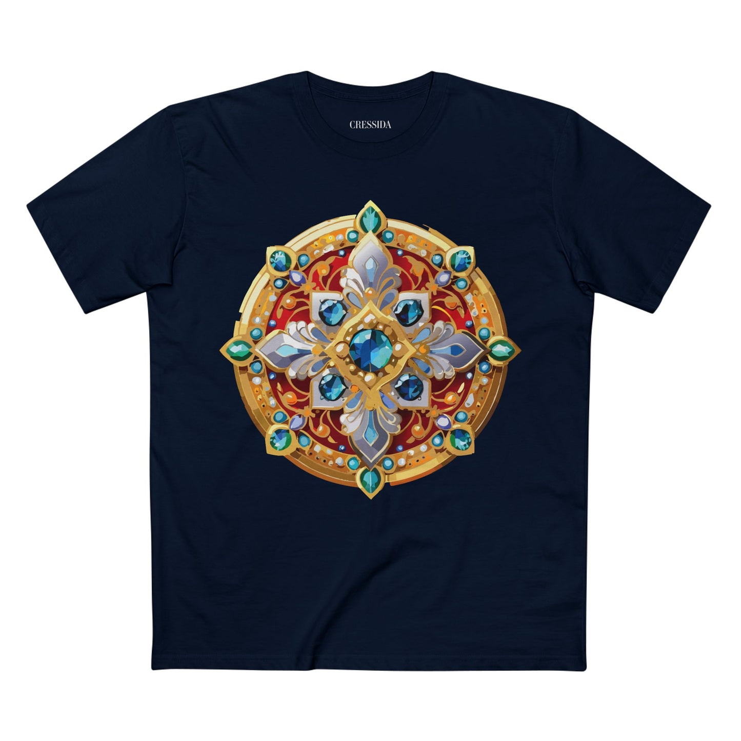 Medallion Shirt, Shirt with Medallion, Tee Shirt with Medal