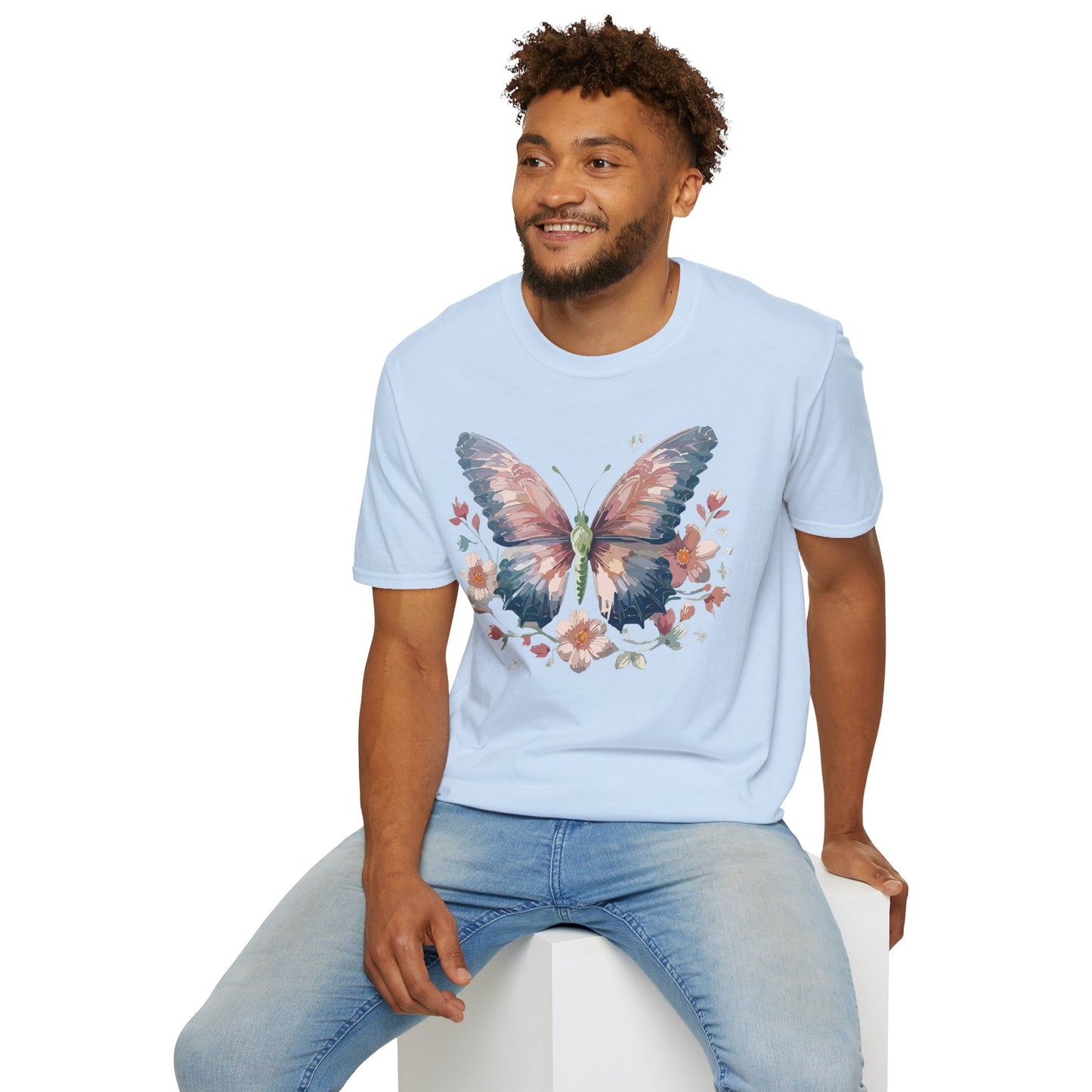 Butterfly Shirt, T Shirt with Butterfly, Monarch Shirt