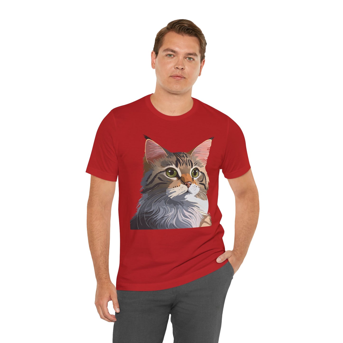 Unisex Animal Shirt, Tee Shirt with Animals, Art Design Tee Shirt, Wild Animals Shirt