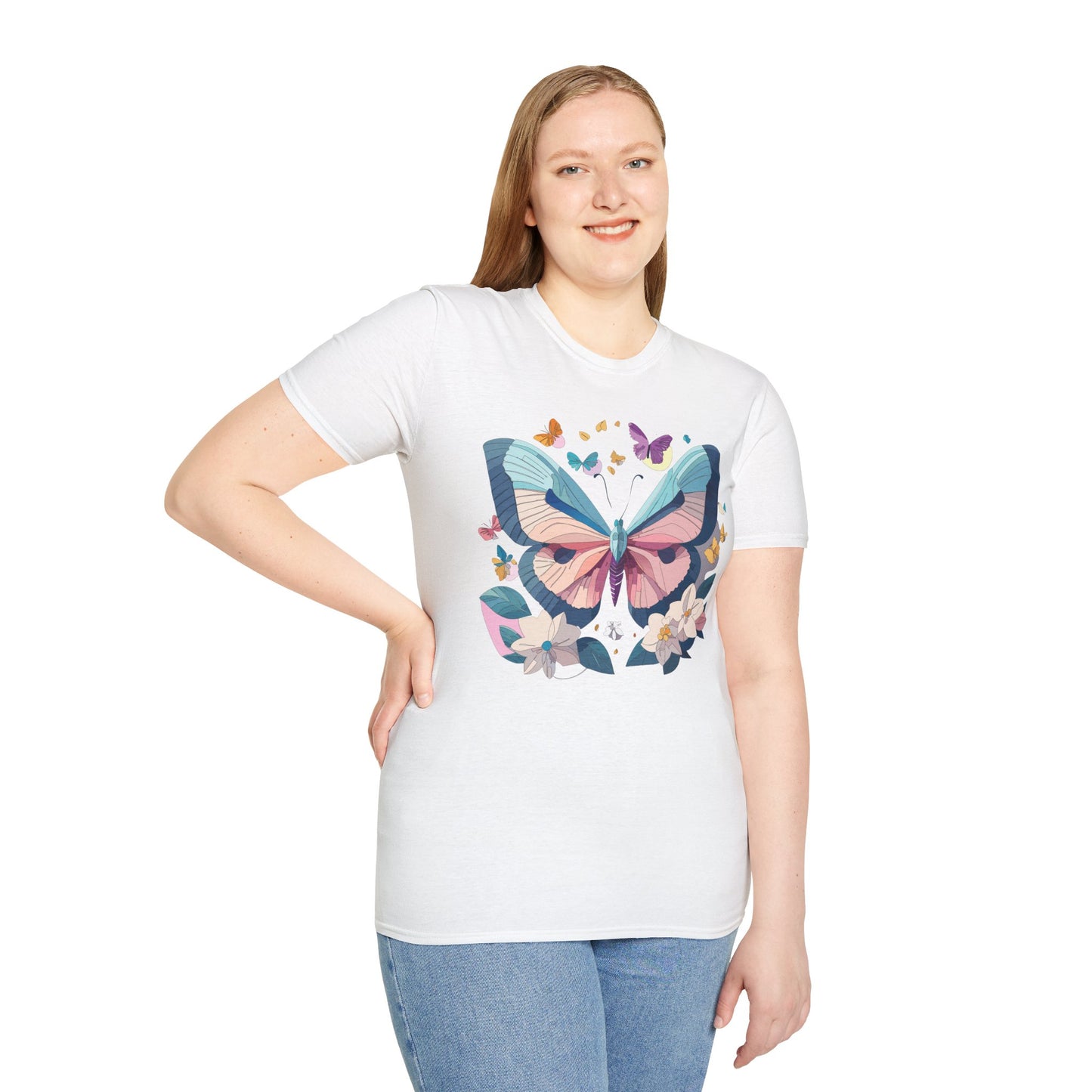 Butterfly Shirt, T Shirt with Butterfly, Monarch Shirt