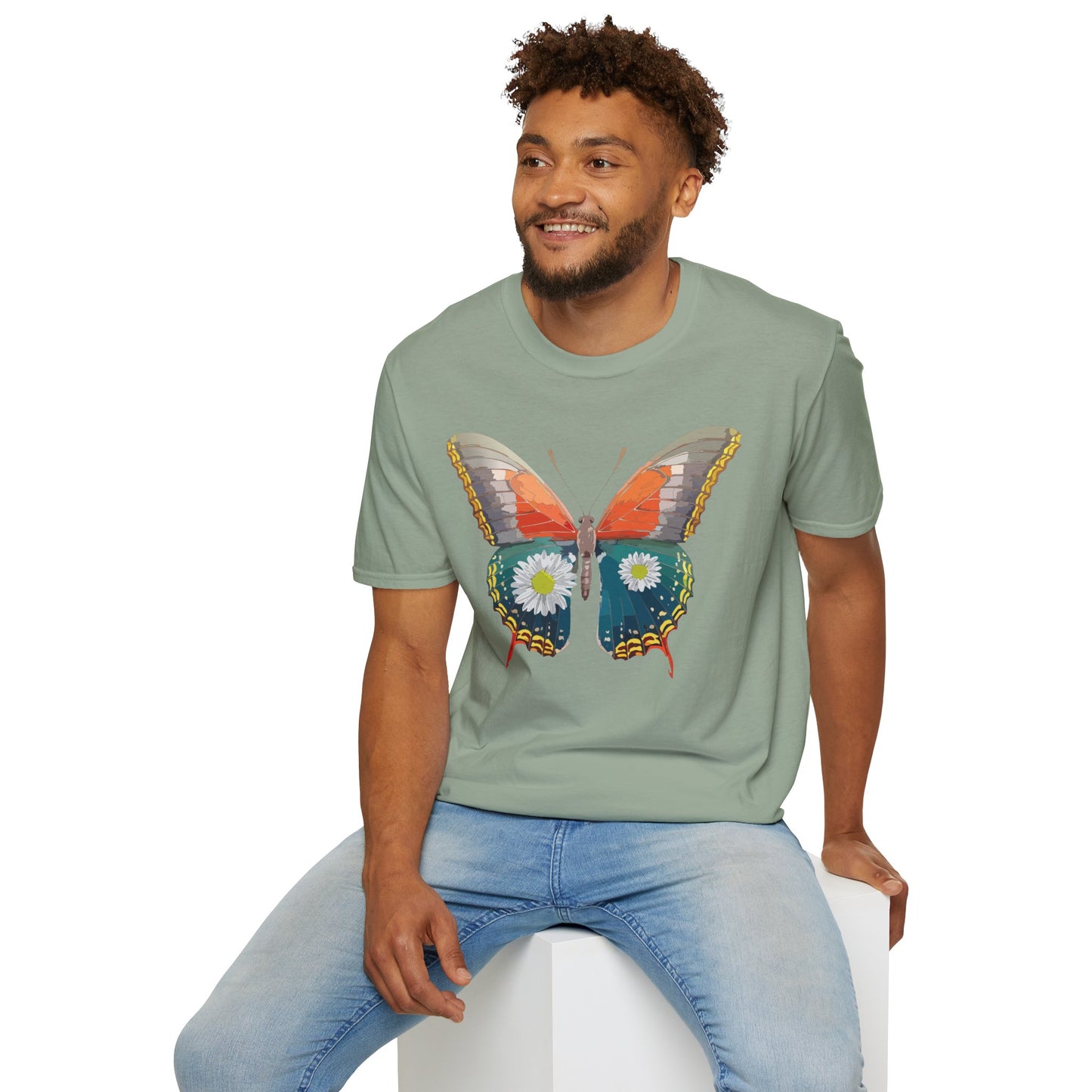 Butterfly Shirt, T Shirt with Butterfly, Monarch Shirt