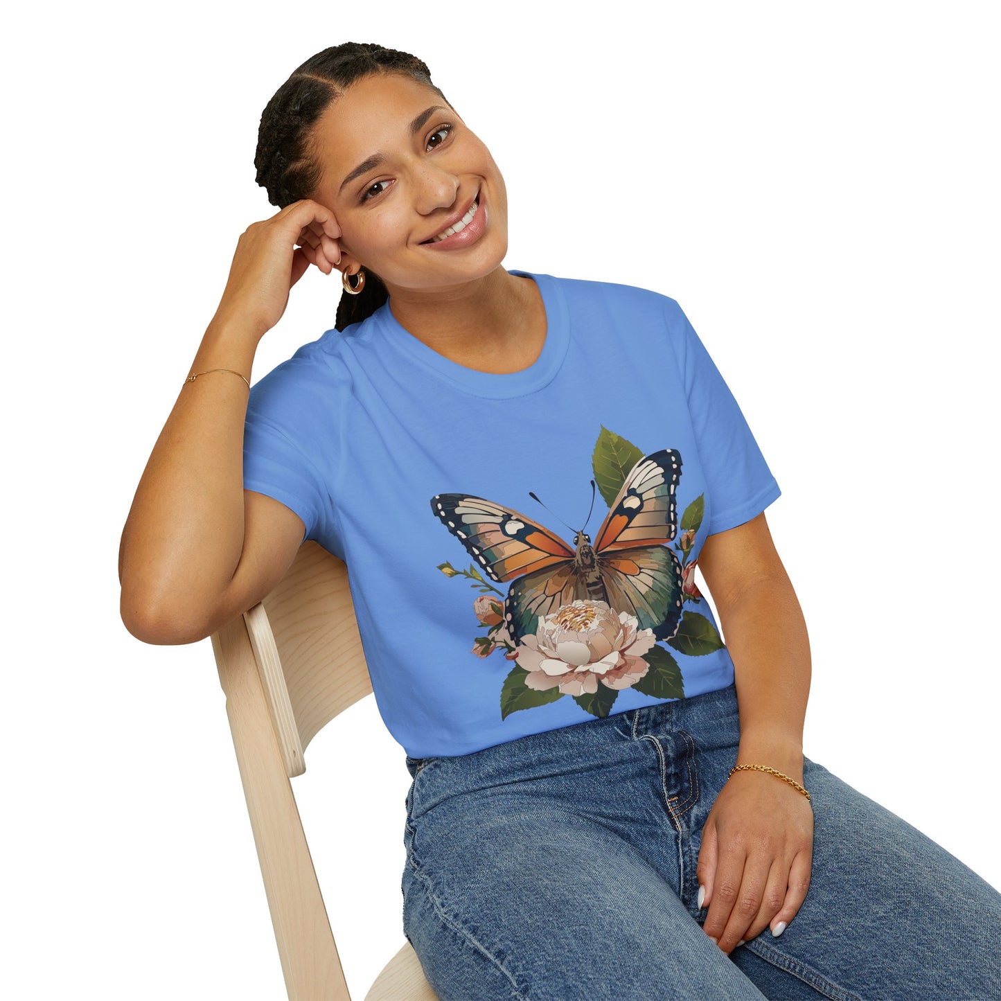Butterfly Shirt, T Shirt with Butterfly, Monarch Shirt