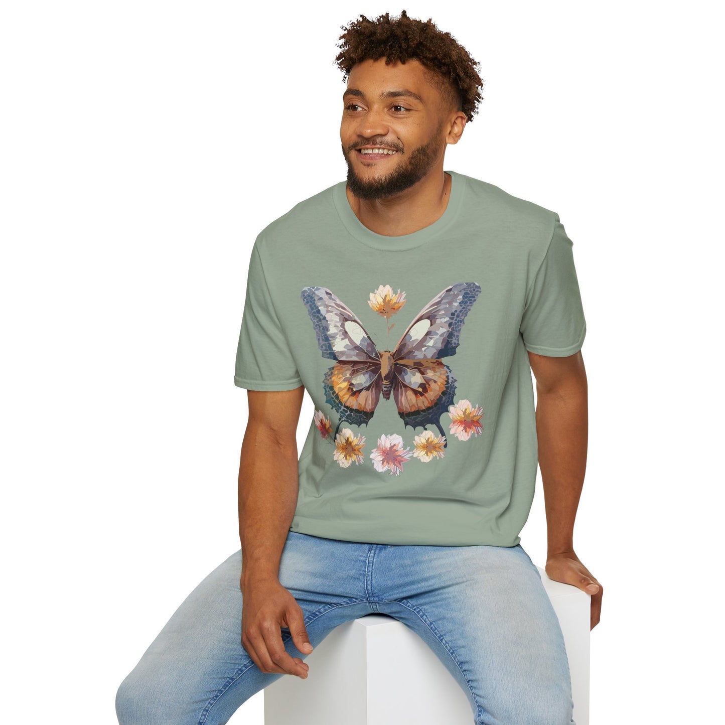 Butterfly Shirt, T Shirt with Butterfly, Monarch Shirt